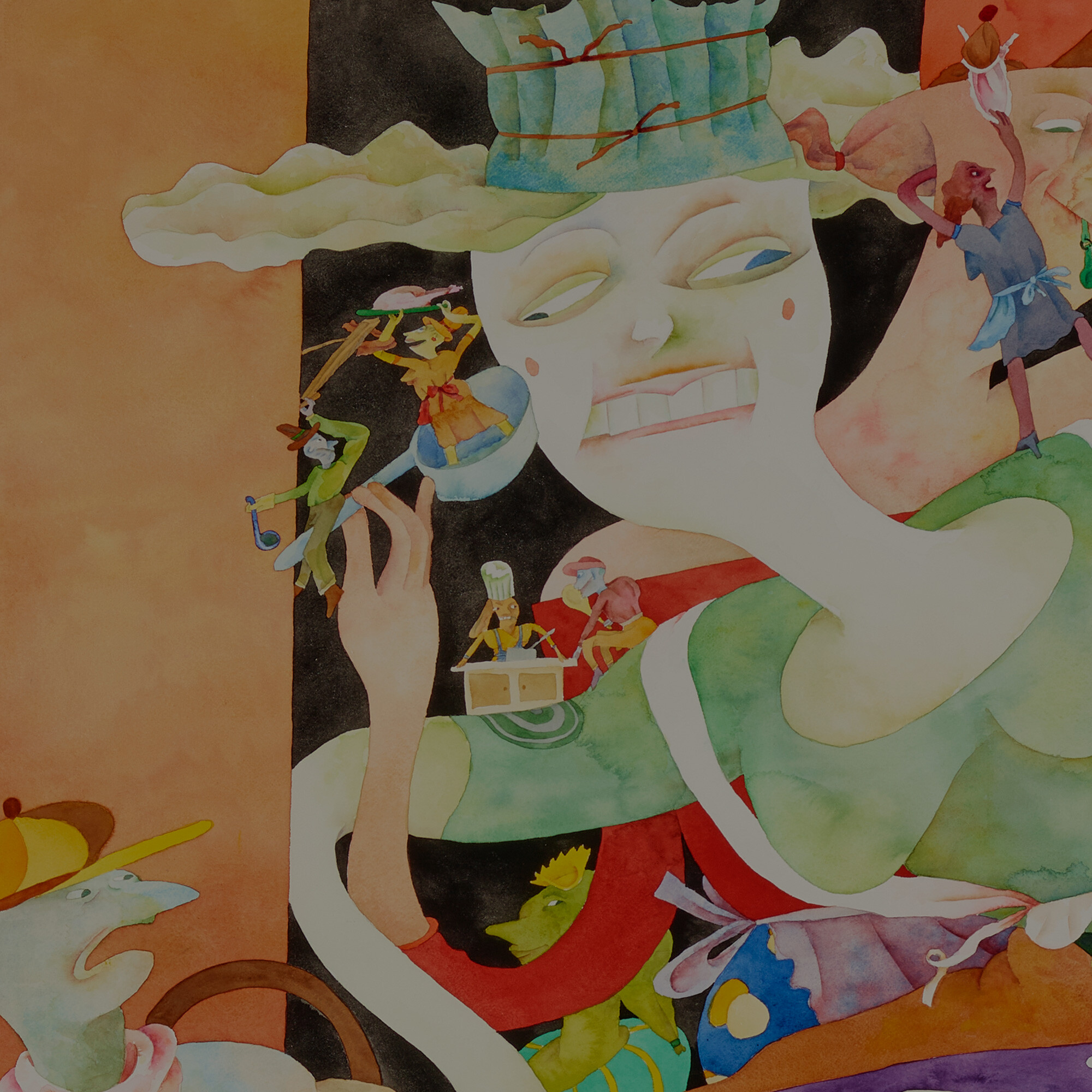 136: GLADYS NILSSON, Painted Painter Ladys < Elevated: Art