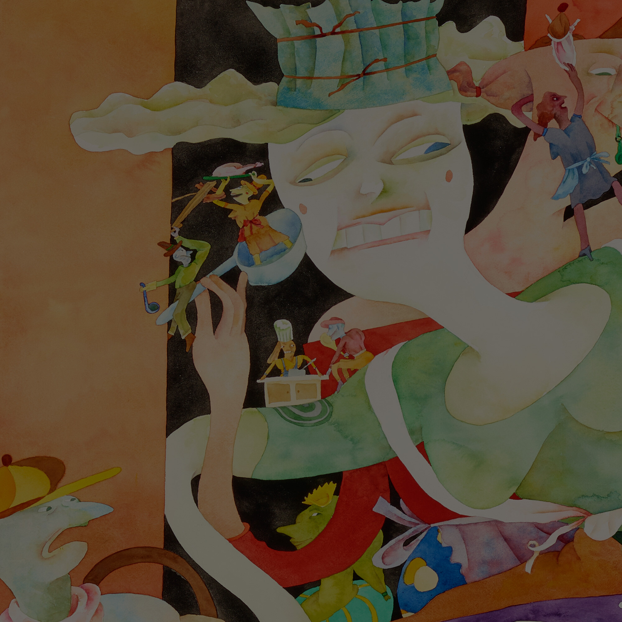 136: GLADYS NILSSON, Painted Painter Ladys < Elevated: Art