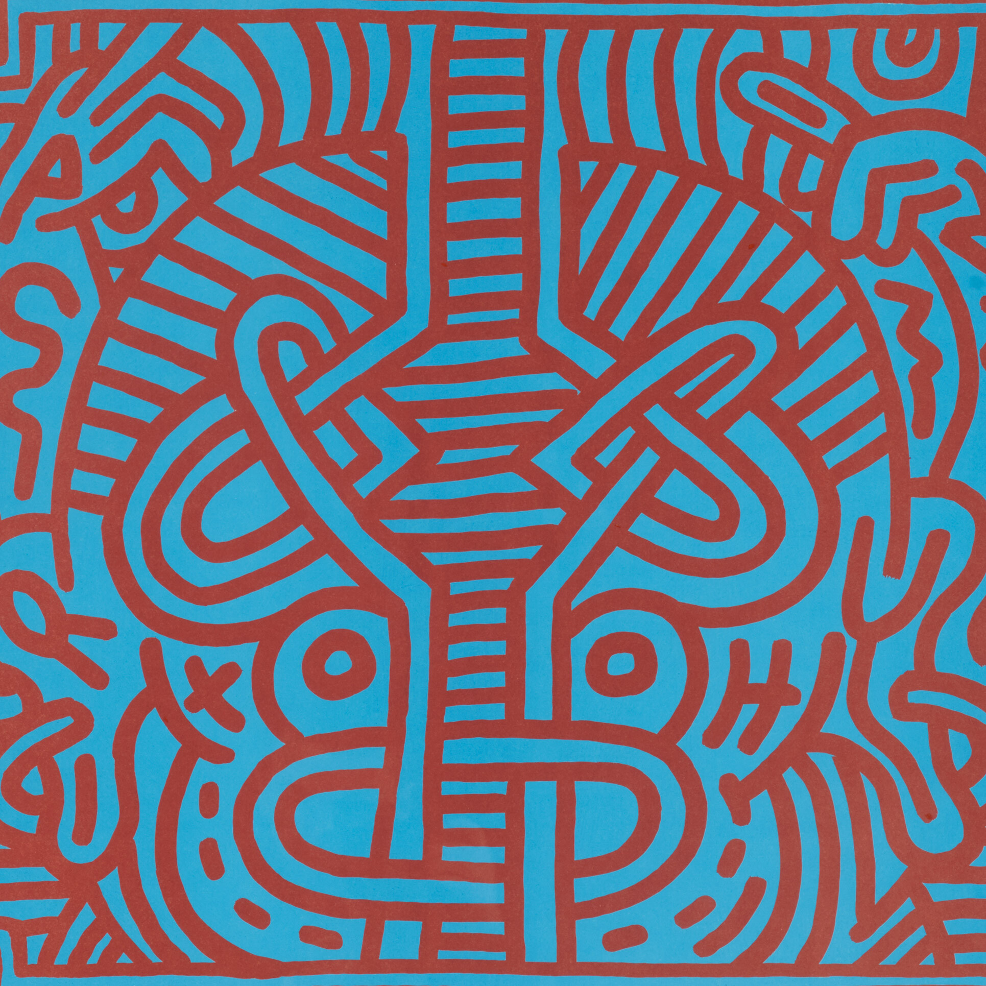 273: KEITH HARING, Untitled (five works from the Keith