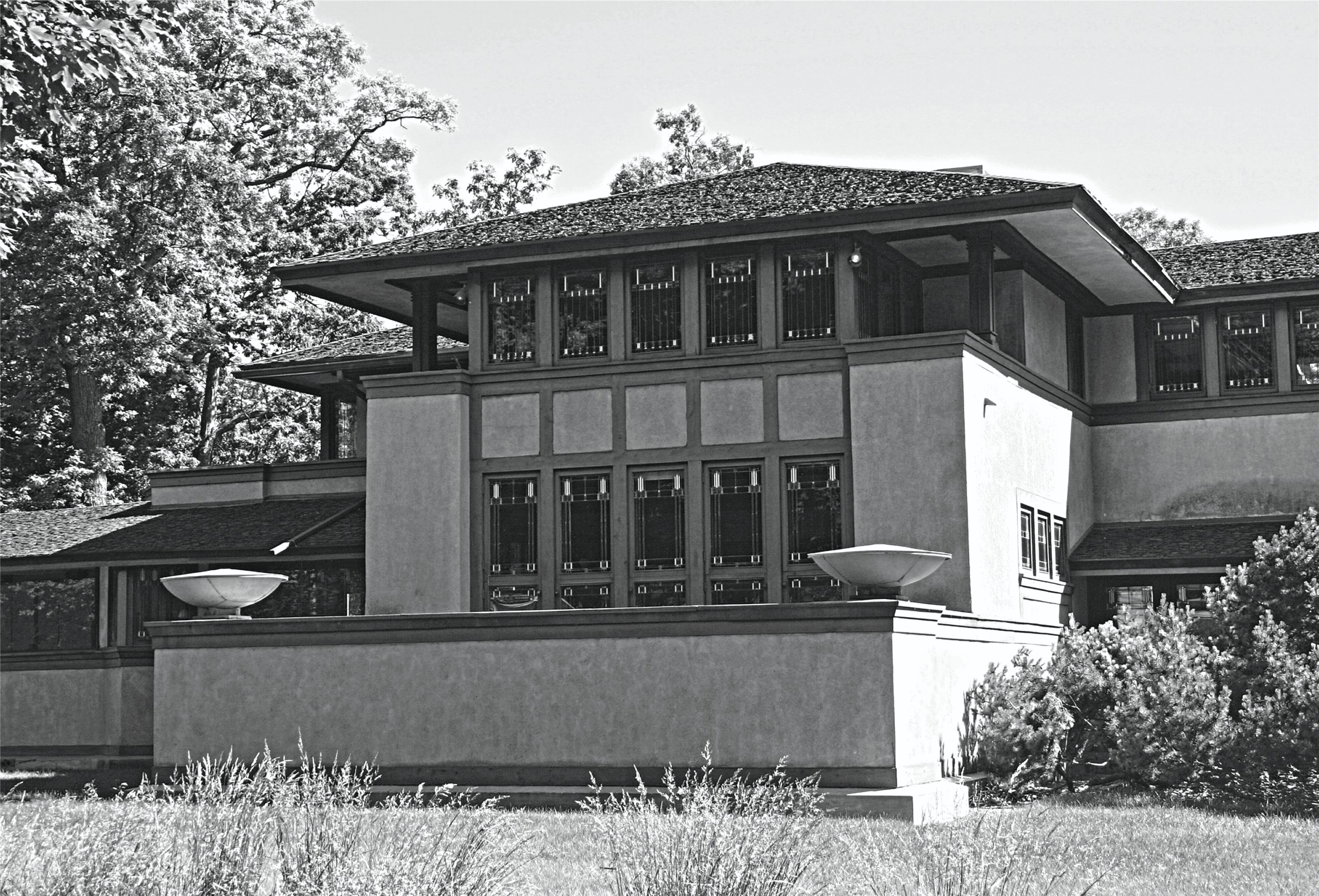 Frank Lloyd Wright's Ward W. Willits House, Highland Park, IL, 1901