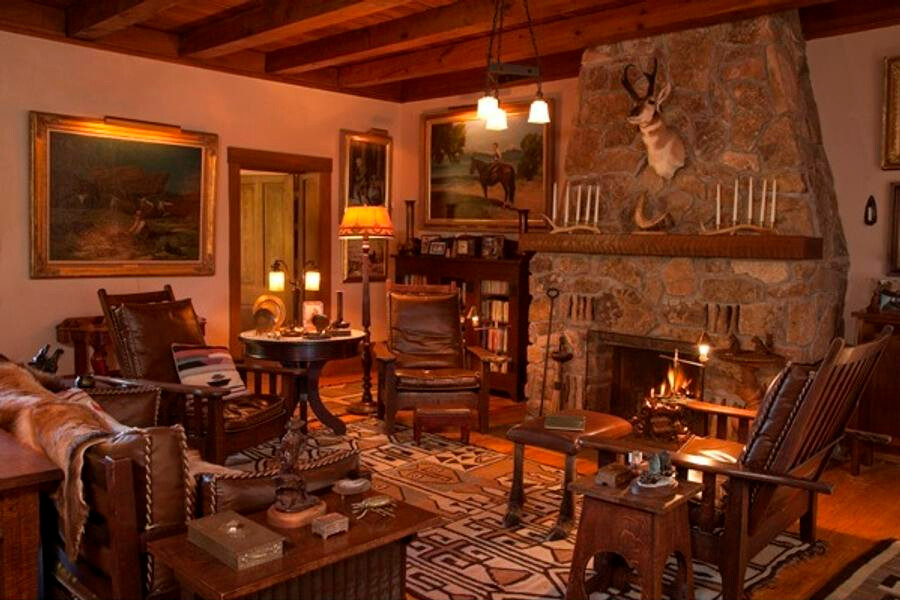 Kip Forbes' Schley House, Great Room, Sangre de Cristo Mountains, Colorado Kip Forbes' Schley House, Great Room, Sangre de Cristo Mountains, Colorado