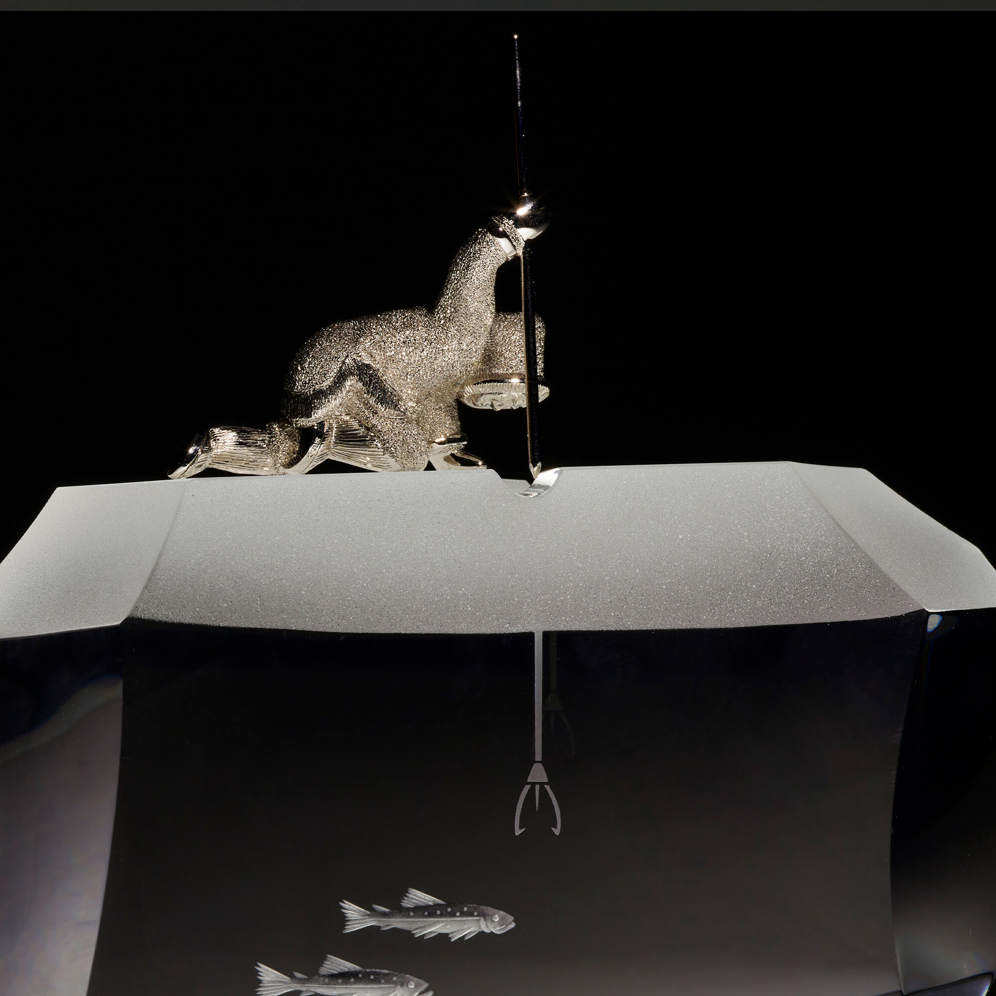 381: JAMES HOUSTON FOR STEUBEN, Arctic Fisherman < Great