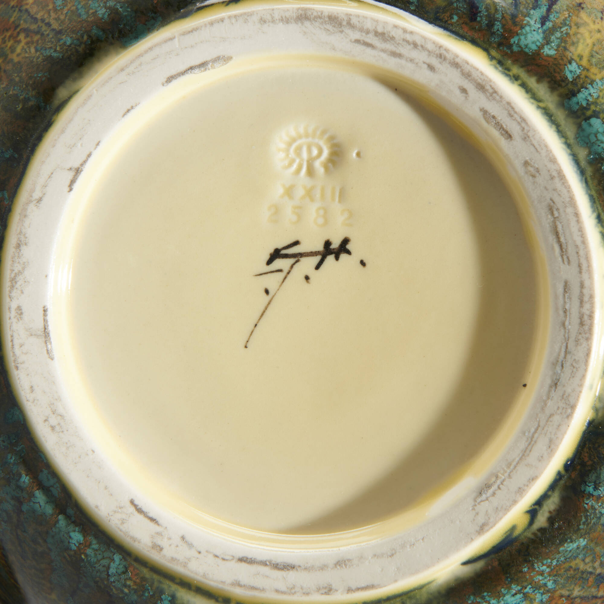 100: EDWARD T. HURLEY FOR ROOKWOOD POTTERY, Ivory Jewel