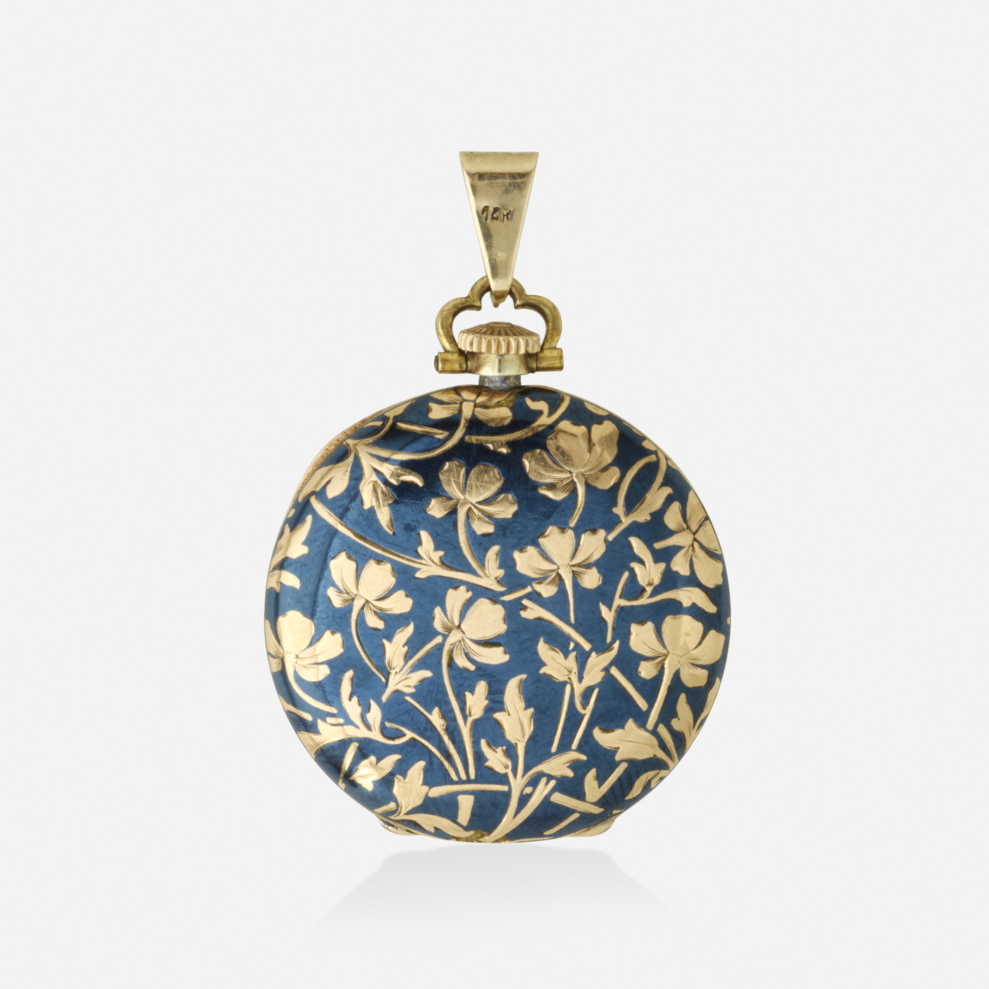 Niello pocket watch cheap