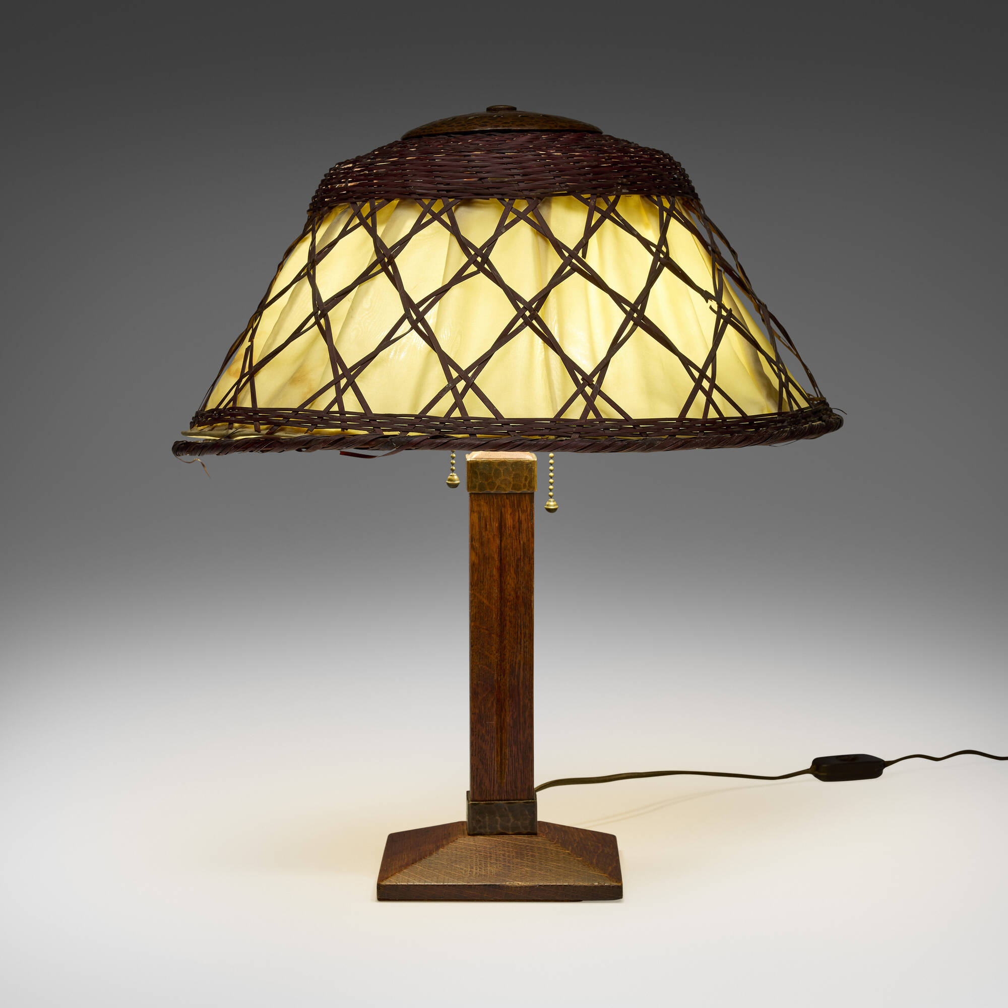 Antique stickley lamps hotsell