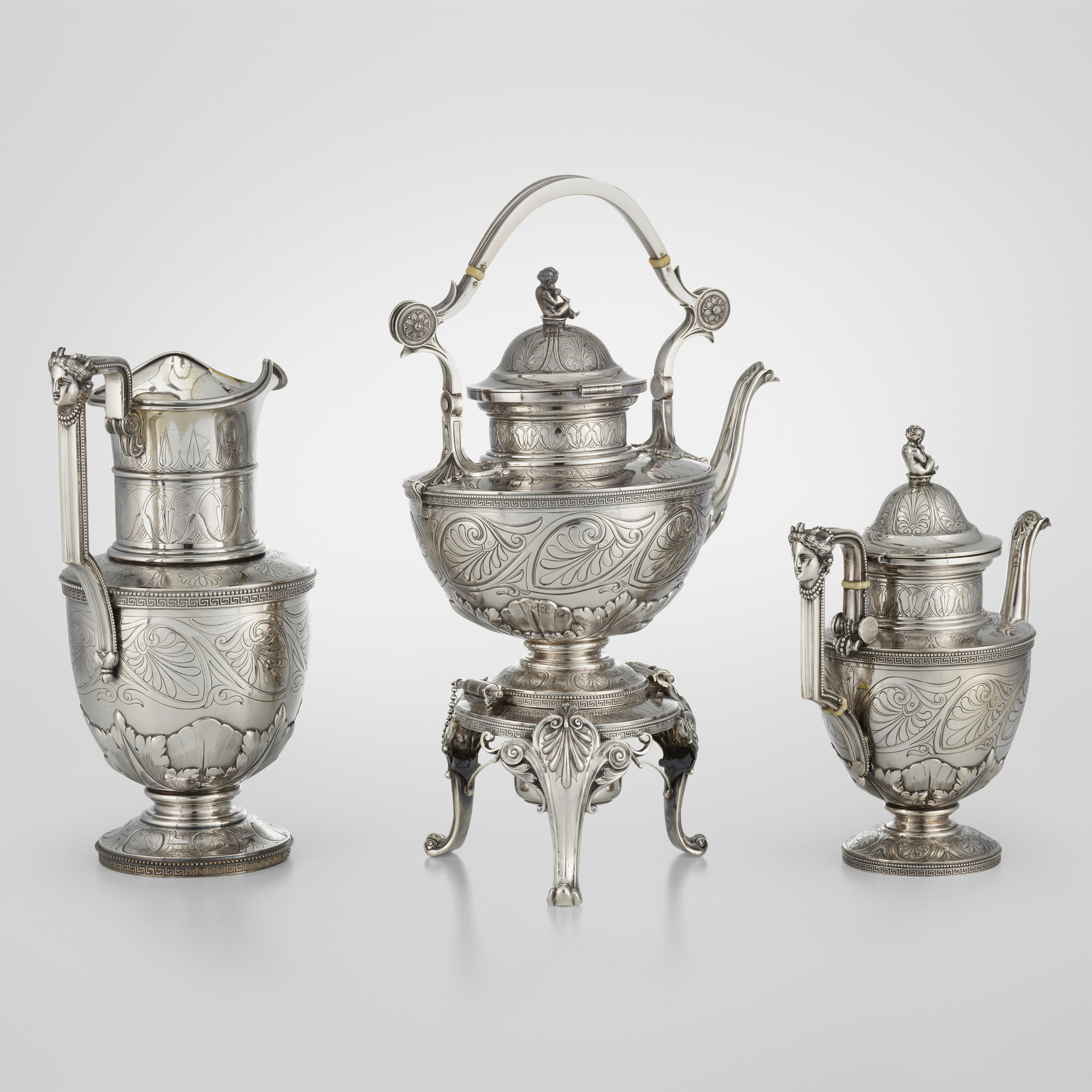 114 TIFFANY CO. Historic six piece presentation coffee and tea service Jewelry Silver Objects of Vertu 17 November 2023 Auctions Toomey Co. Auctioneers