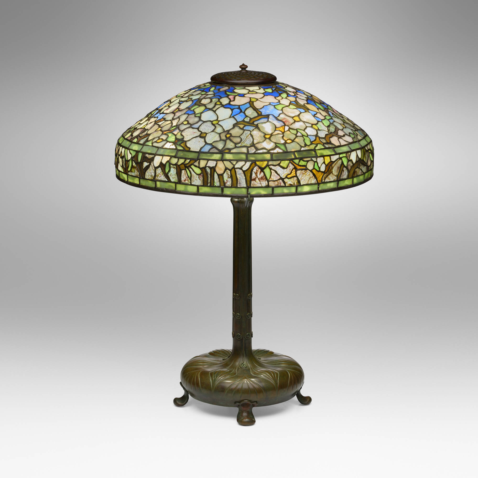 高品質 TIFFANY 115: STUDIOS, Art | Nouveau Art < lamp table Dogwood その他