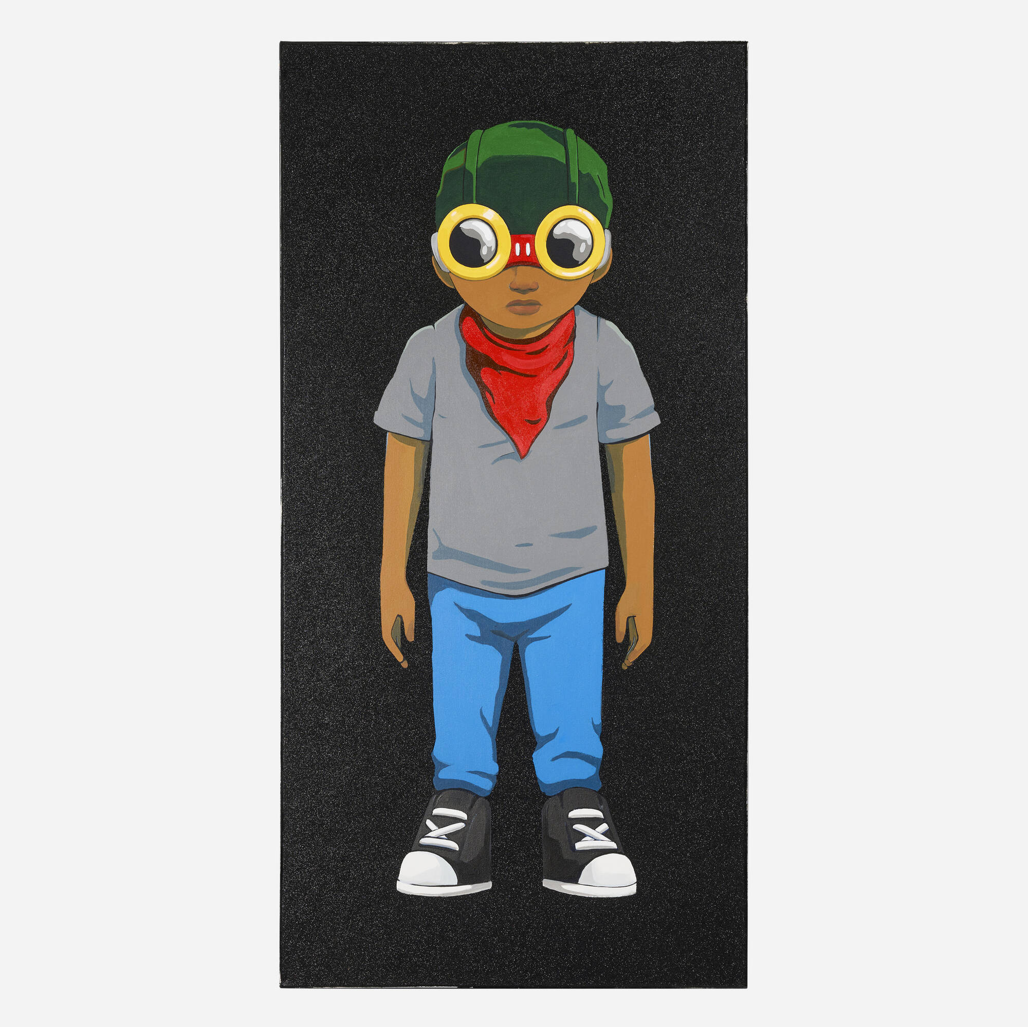 115: HEBRU BRANTLEY, BLK LVS MATR < Elevated: Art Via