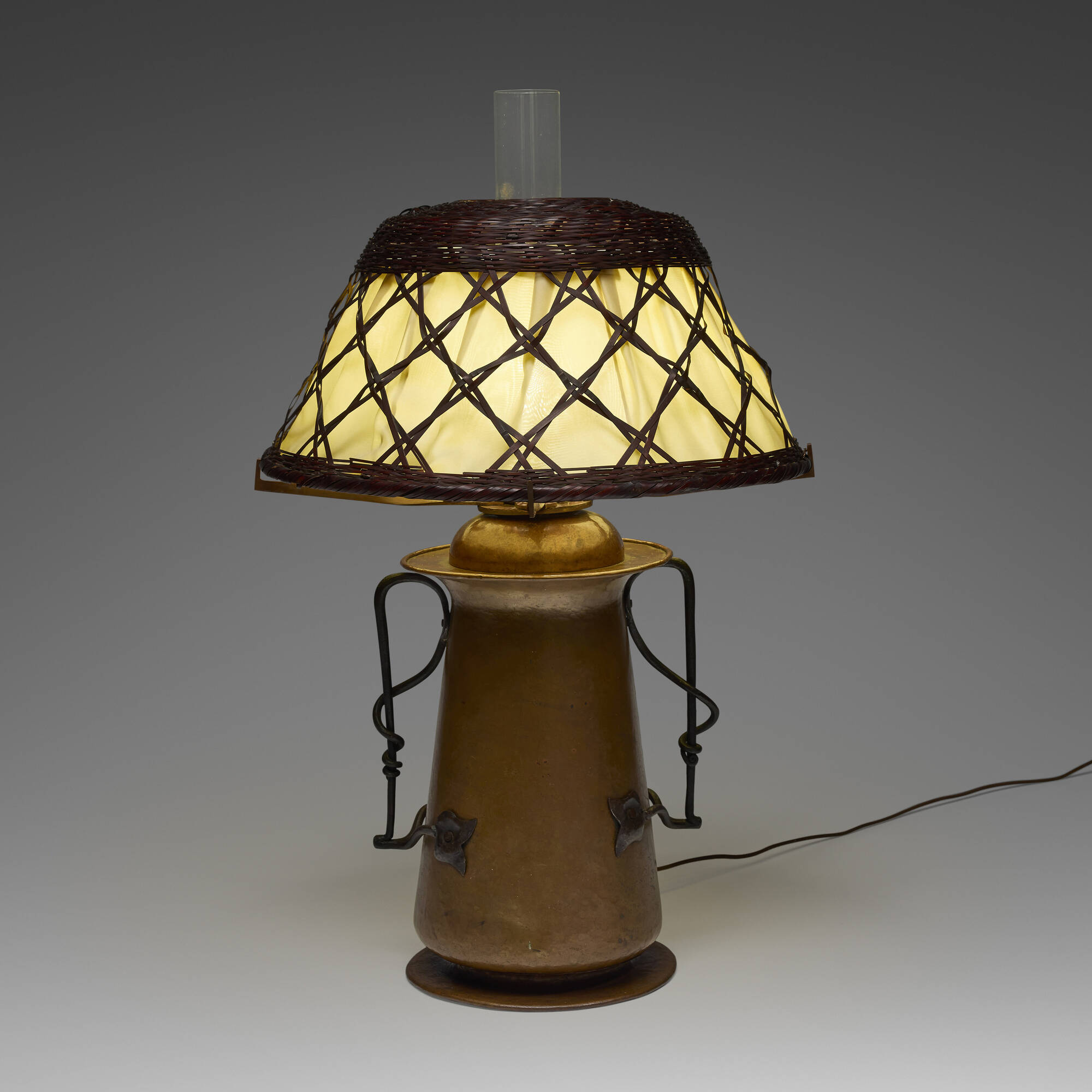 Antique stickley lamps cheap