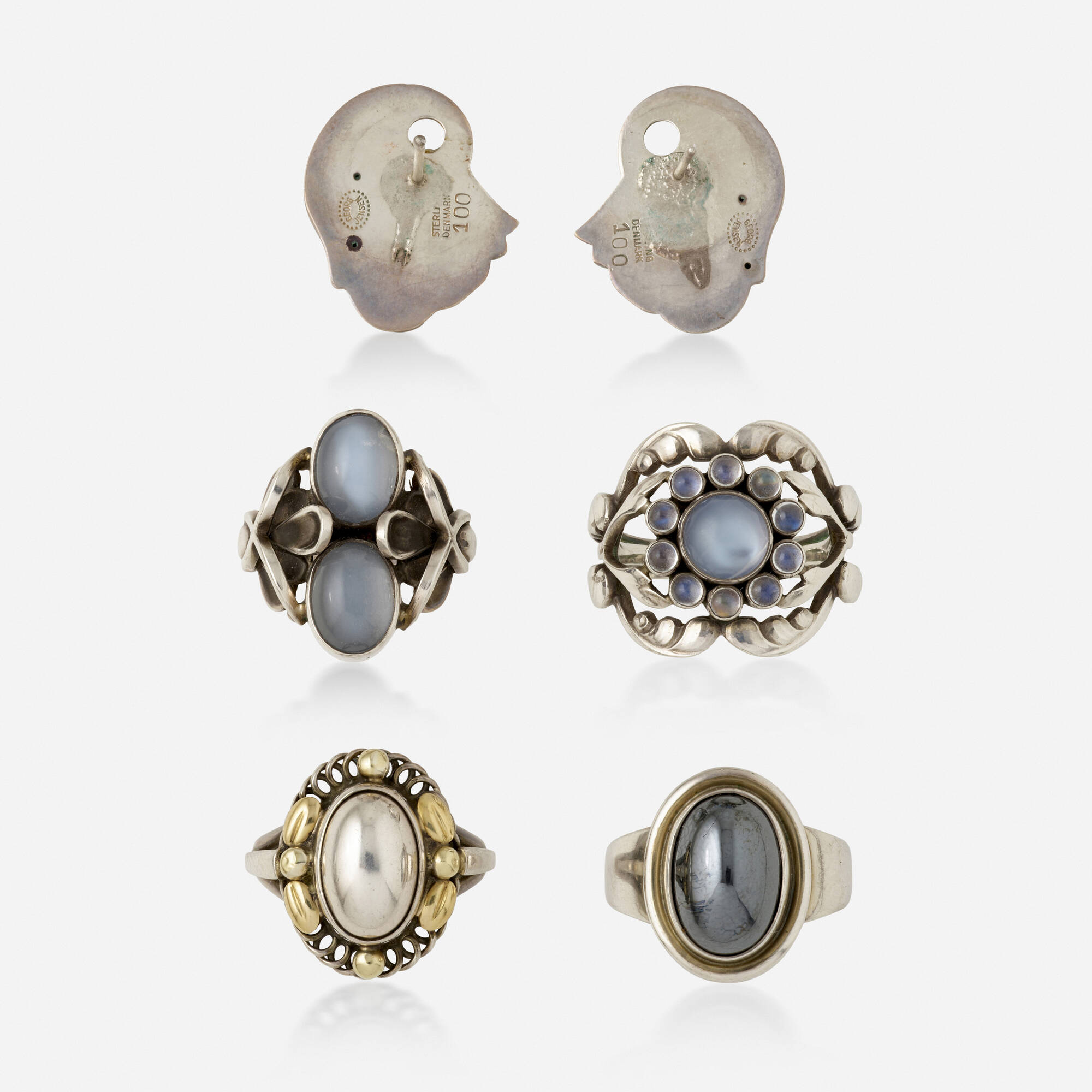 Danish jewelry designer jensen shop