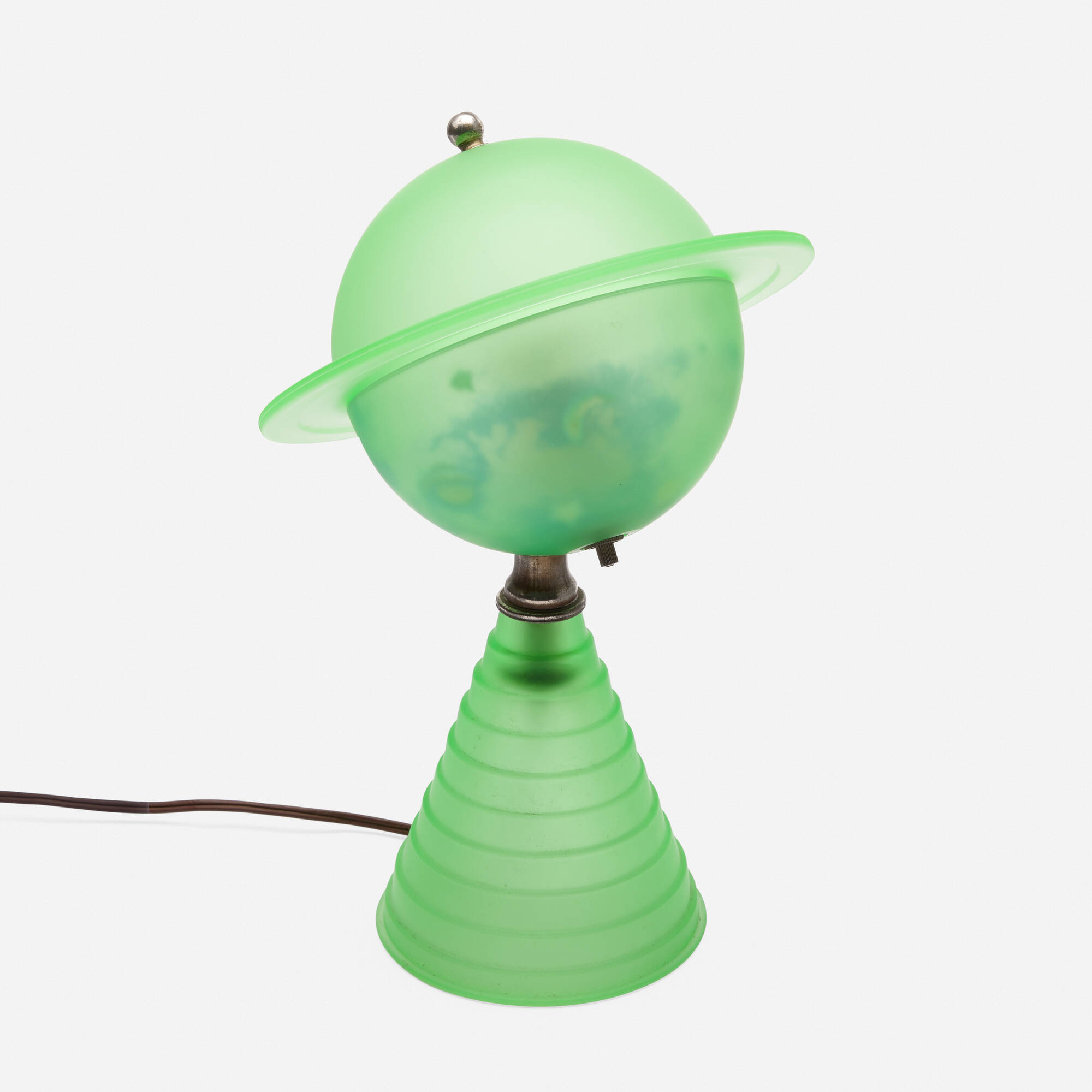 122: ART DECO, Saturn table lamp from the 1939 New York