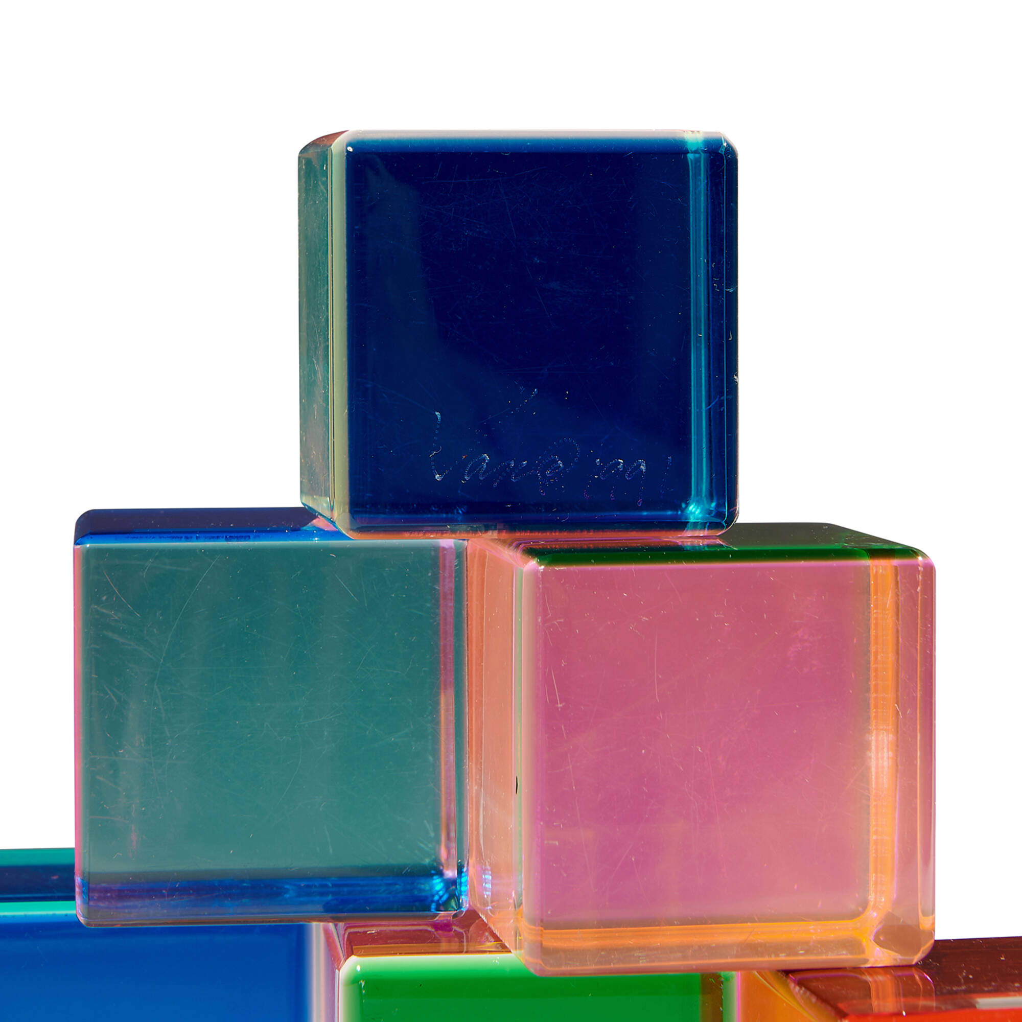 127: VELIZAR MIHICH (VASA), cubes, collection of 10 < Modern