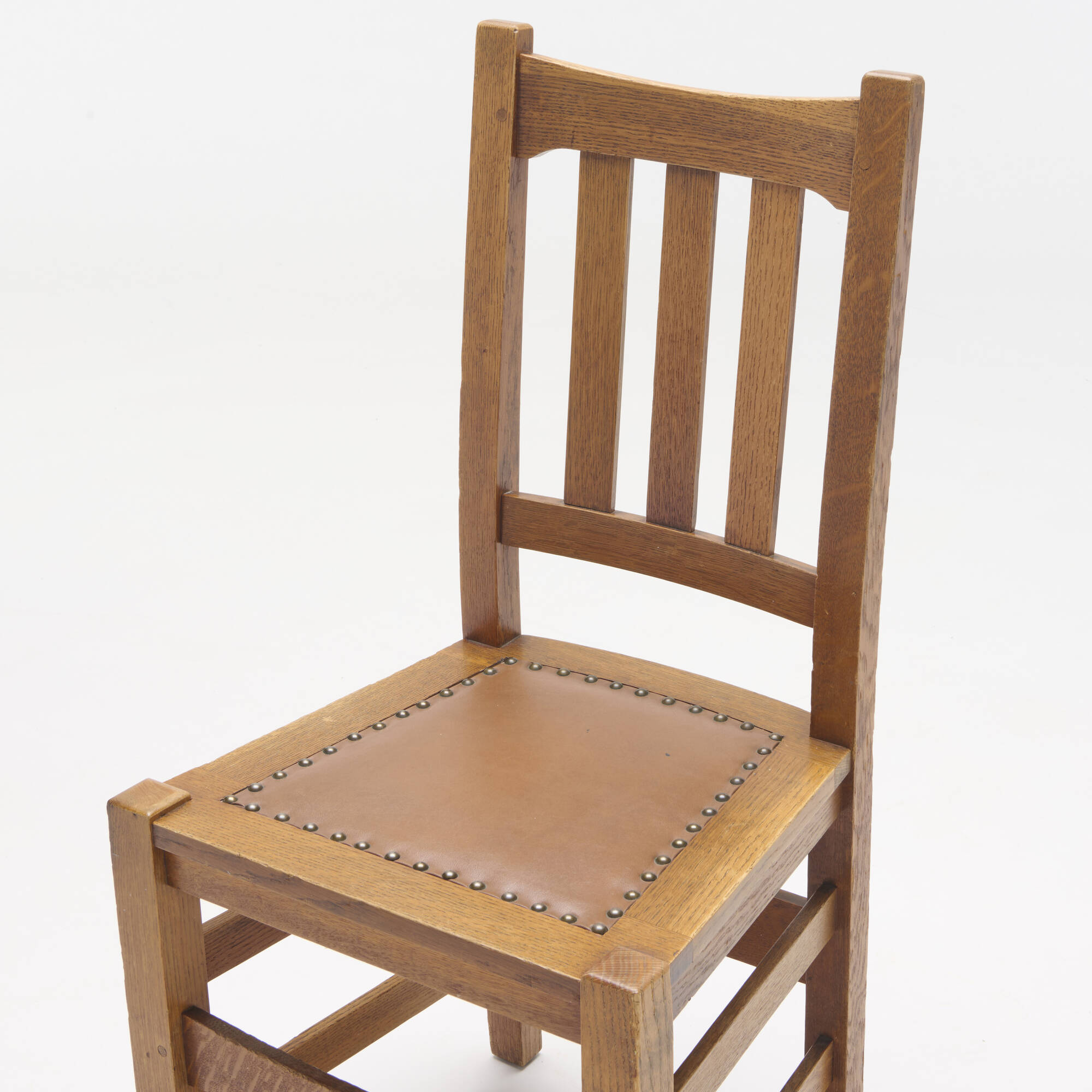 133 STICKLEY BROTHERS Dining chairs model 379 1 2 set of six Early 20th Century Design 4 June 2024 Auctions Toomey Co. Auctioneers
