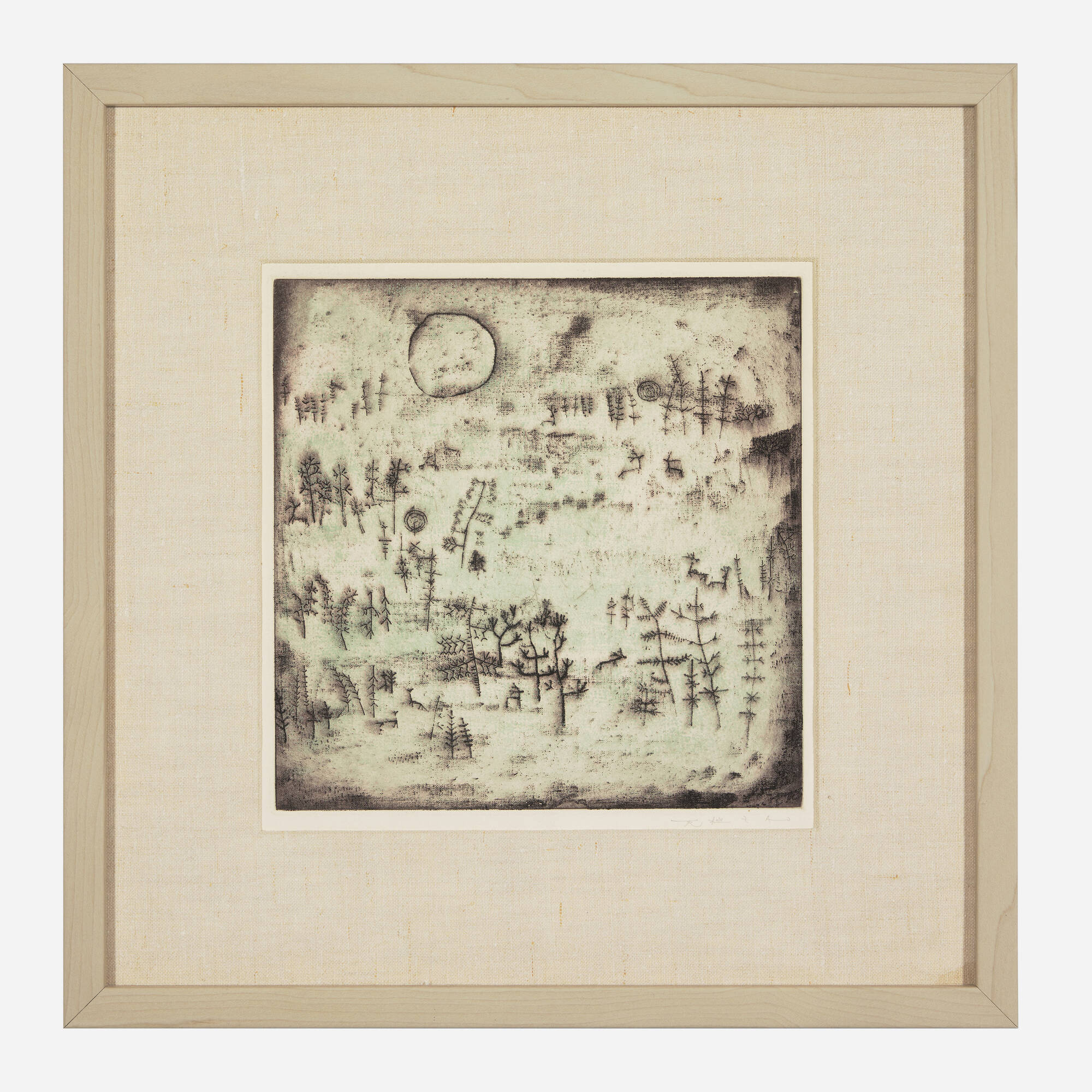 140: ZAO WOU-KI, Paysage au soleil < Prints & Multiples, 8
