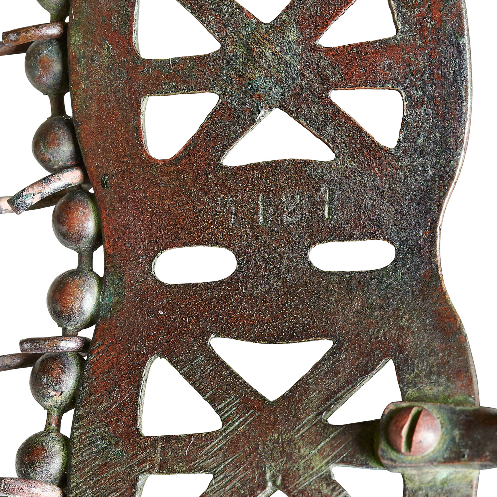 146: TIFFANY STUDIOS, Moorish style hanging prism fixture