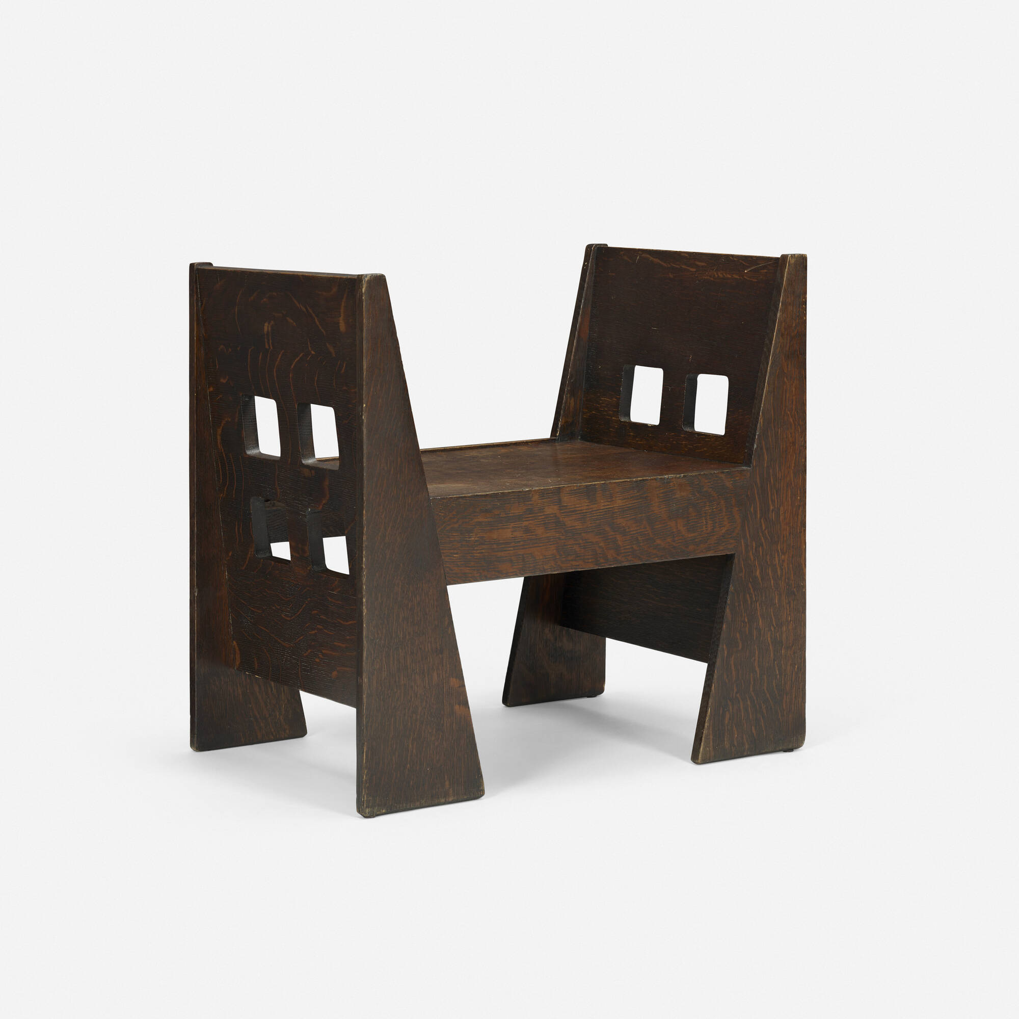 Hall Seat Model 243 by Arts & Crafts Furniture Designer Charles P. Limbert