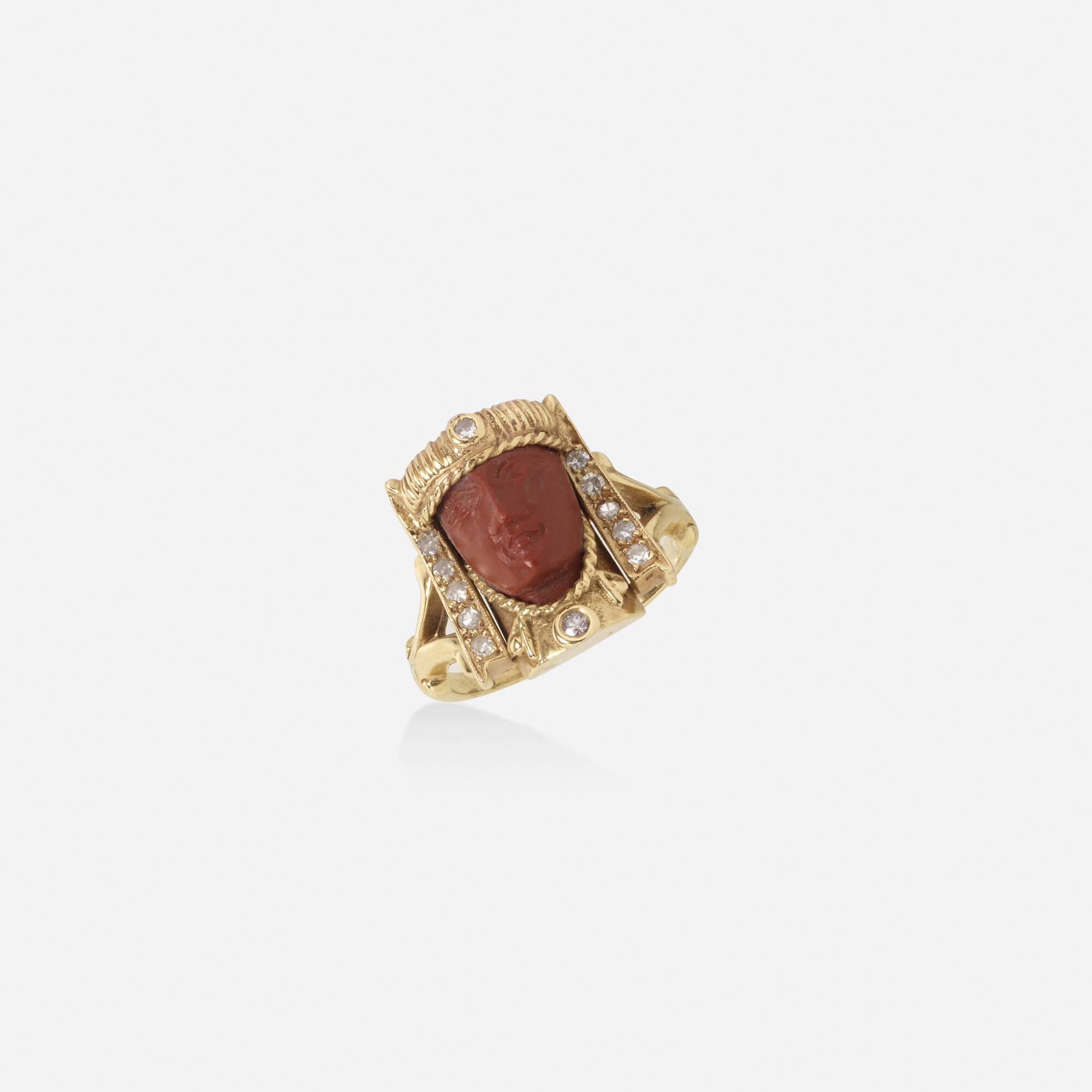 Gold pharaoh ring shop