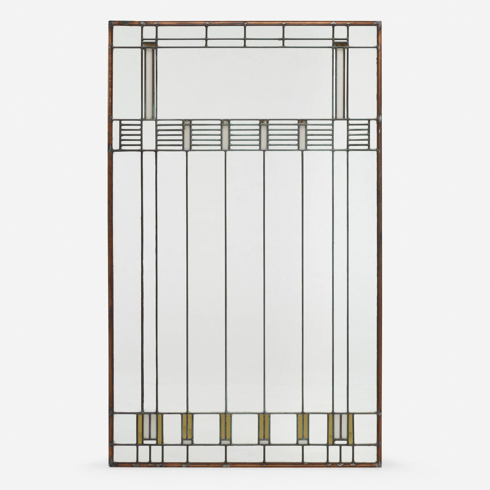 176: FRANK LLOYD WRIGHT, Window from the Ward W. Willits