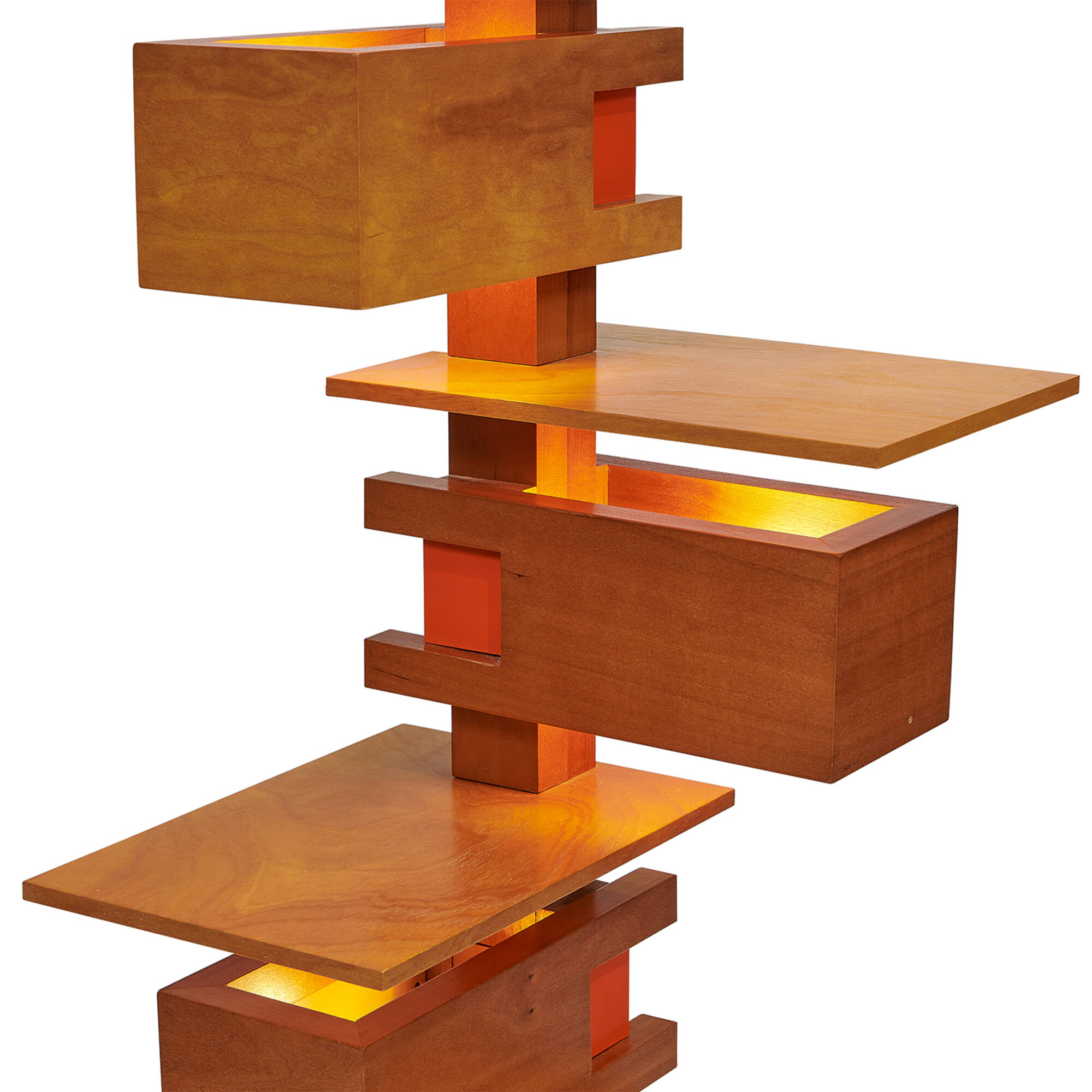 193: FRANK LLOYD WRIGHT, Taliesin 2 floor lamp < Art