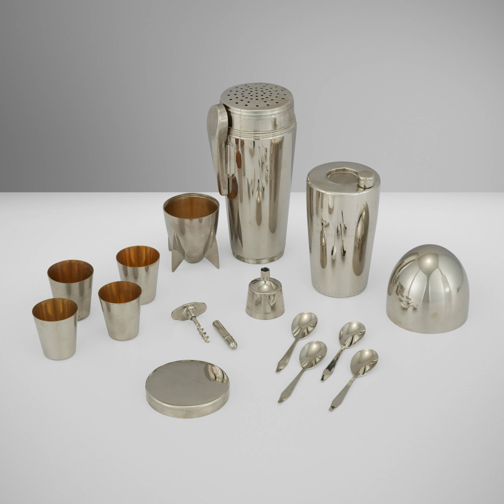 222: J.A. HENCKELS, Zeppelin cocktail set < Objet, 19
