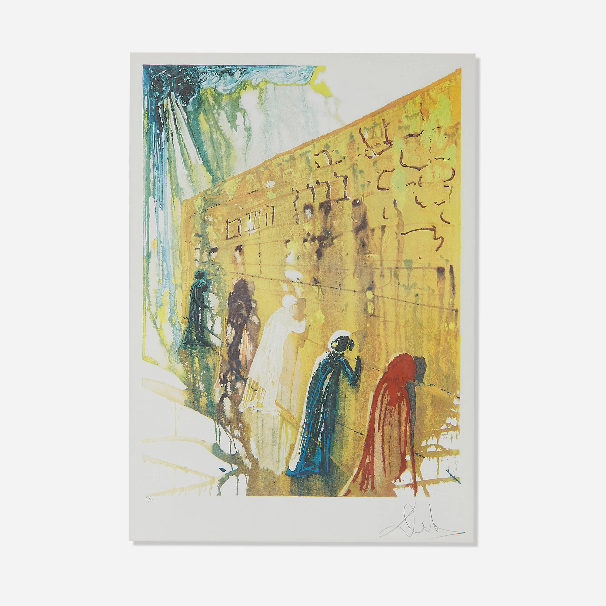 Le Mur Des Indices 225: SALVADOR DALÍ, Le mur des lamentations (Wailing Wall) < Prints &  Multiples, 16 November 2022 < Auctions | Toomey &amp; Co. Auctioneers