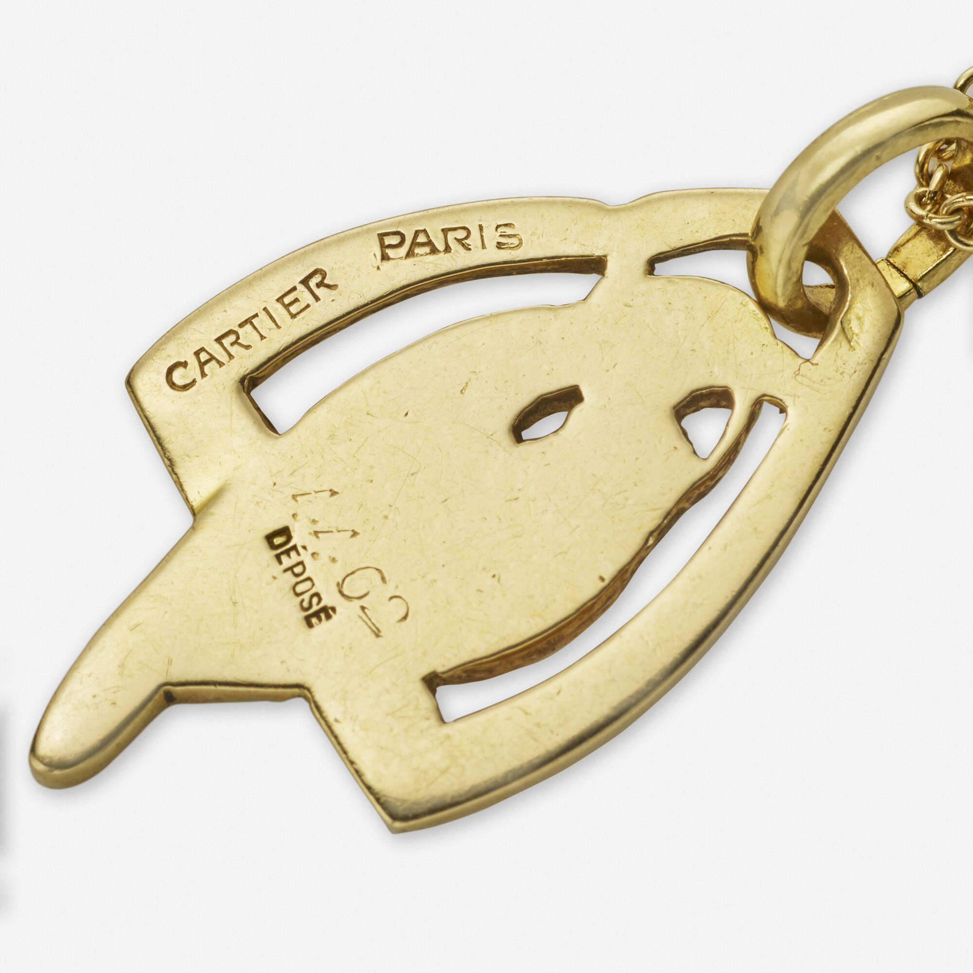 Cartier charm necklace cheap