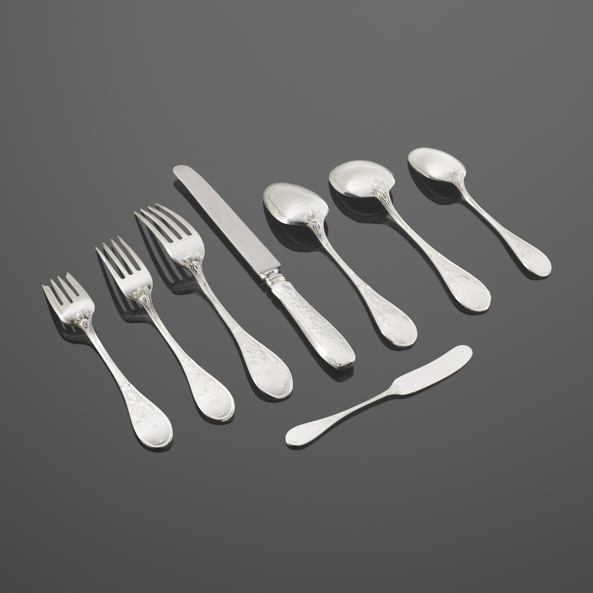 アクセサリー Tiffany&Co. Antique Cutlery Silver Bangl 名作 Antique Tiffany&Co. Cutlery ティファニー Bangle Silver