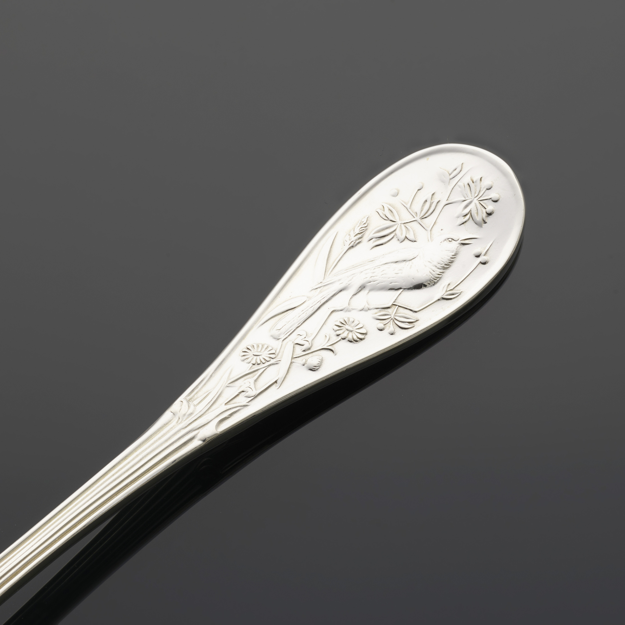 249 TIFFANY CO. Audubon flatware service Jewelry Silver Objects of Vertu 31 May 2023 Auctions Toomey Co. Auctioneers