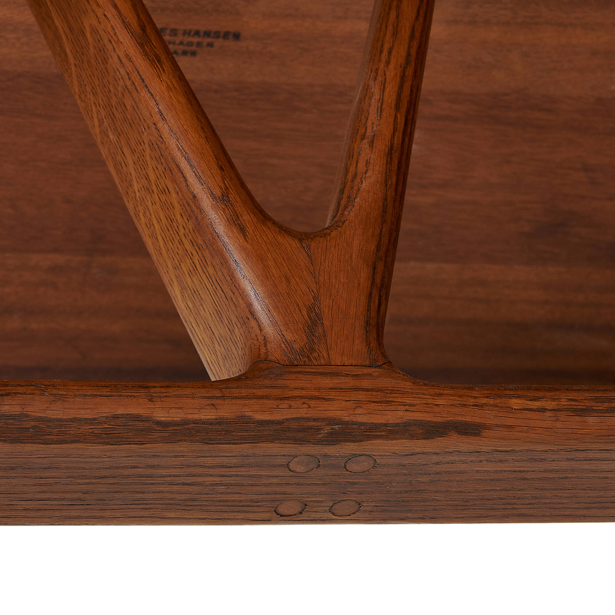 250: HANS J. WEGNER, Wishbone desk, model JH-563 < Art