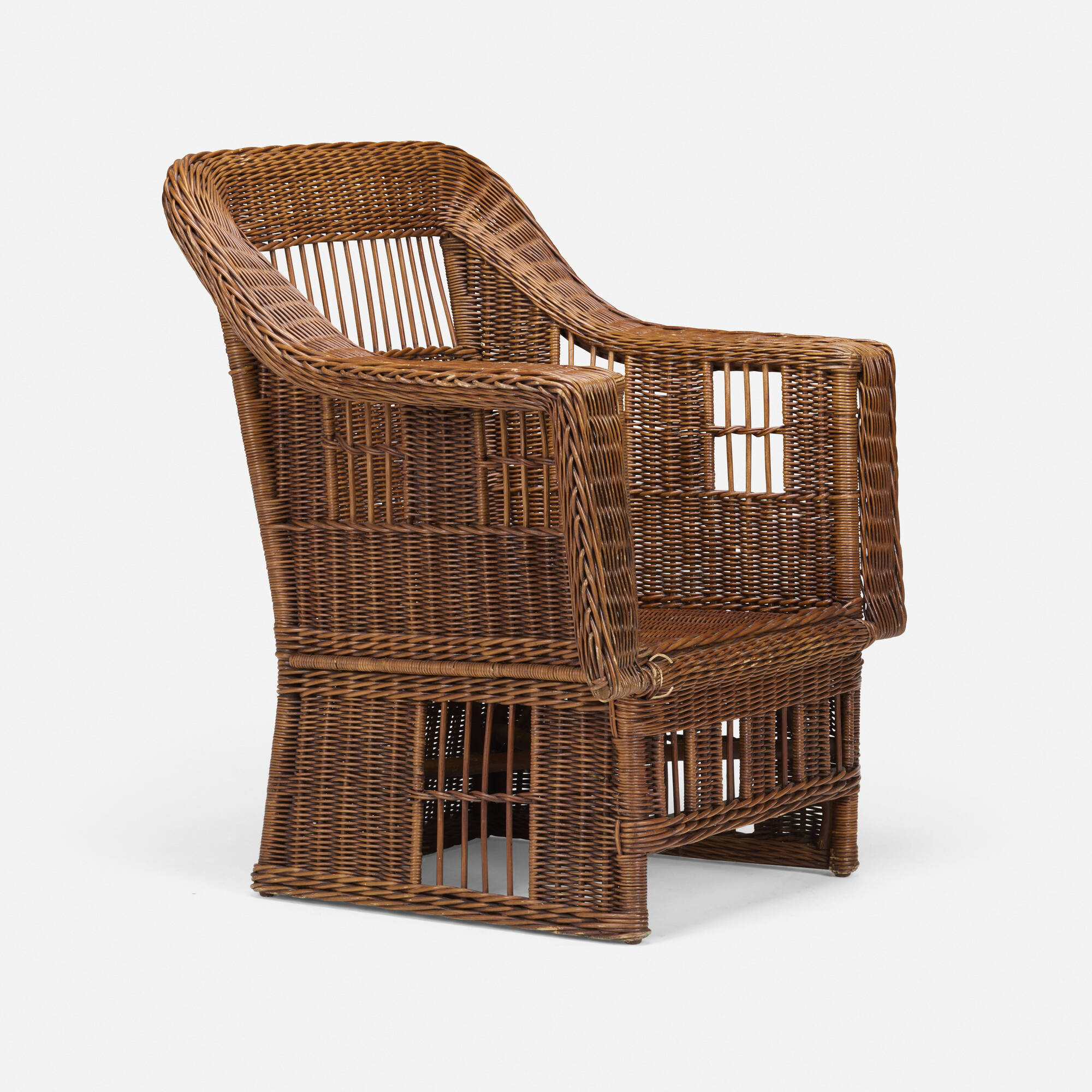 251 GUSTAV STICKLEY Armchair model 56 Great Estates 29 October 2024 Auctions Toomey Co. Auctioneers