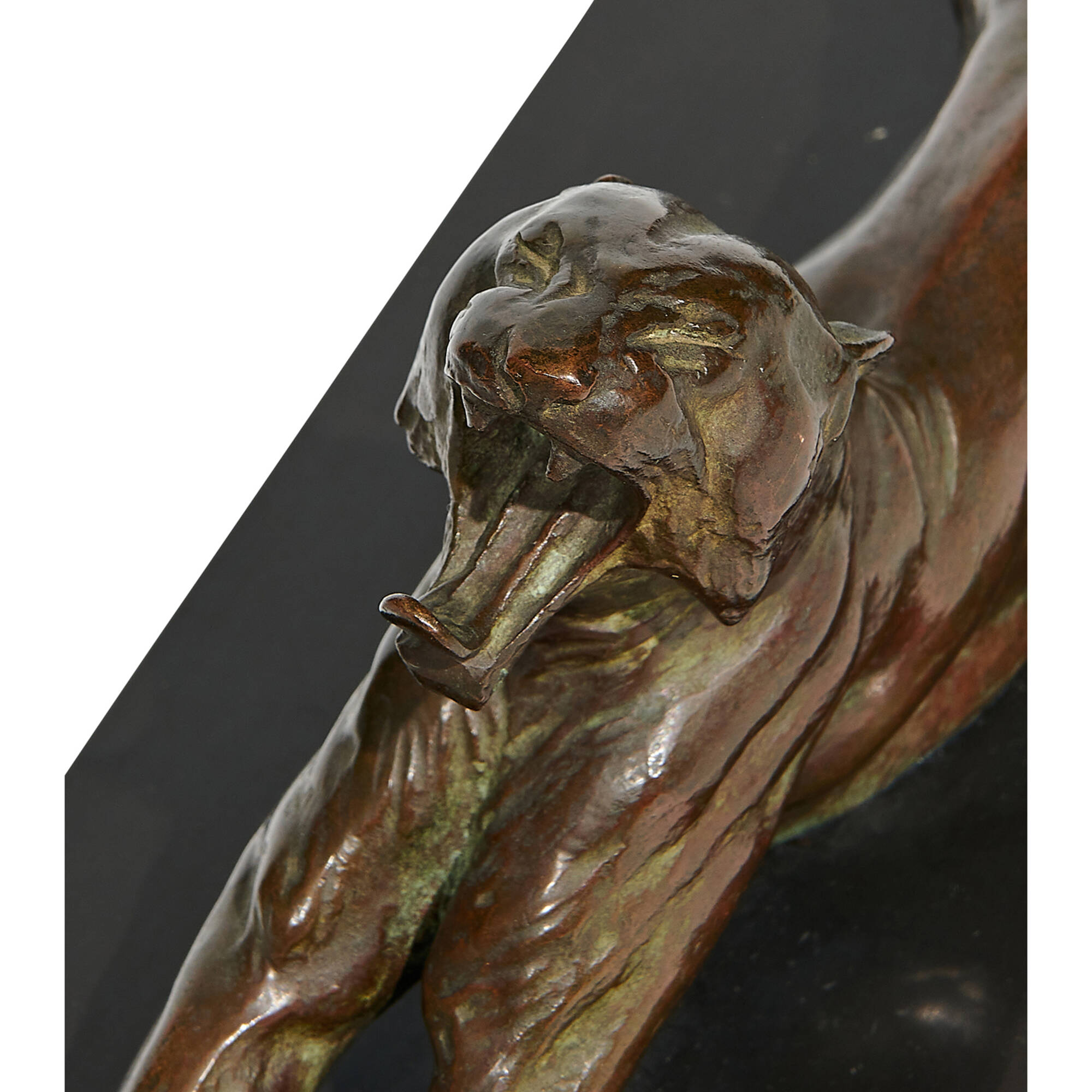 255: ANNA VAUGHN HYATT HUNTINGTON, Yawning Tiger, model