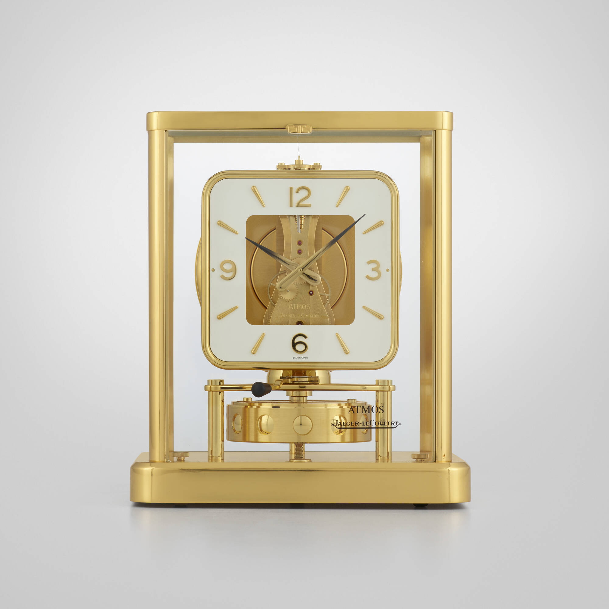 264 JAEGER LECOULTRE Atmos mantel clock model 540 Great Estates 9 May 2024 Auctions Toomey Co. Auctioneers