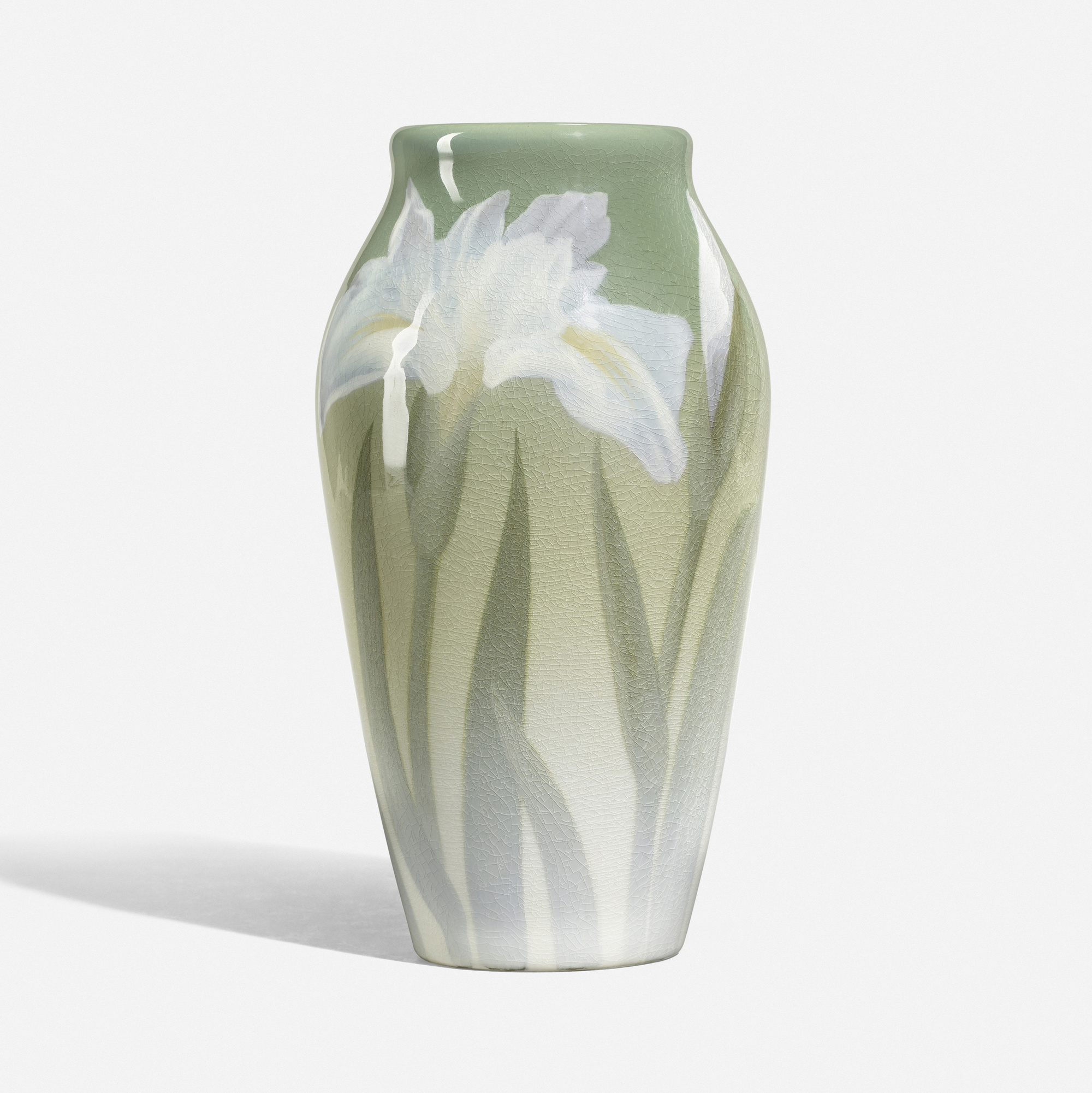 アンティークフランスプロバンスセラミック陶器EMERALD GREEN