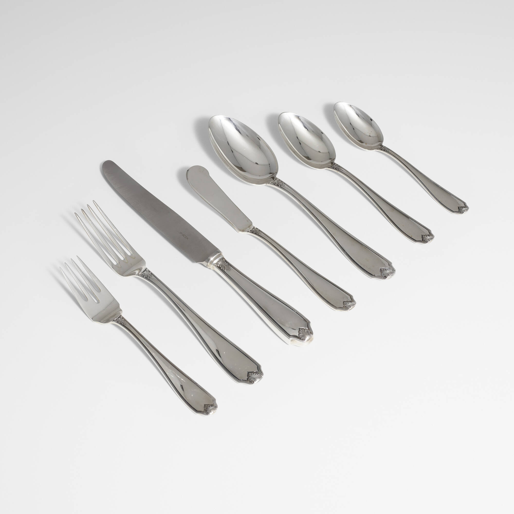 276 BUCCELLATI i Piedmont i sterling flatware service Jewelry Silver Objects of Vertu 18 November 2022 Auctions Toomey Co. Auctioneers