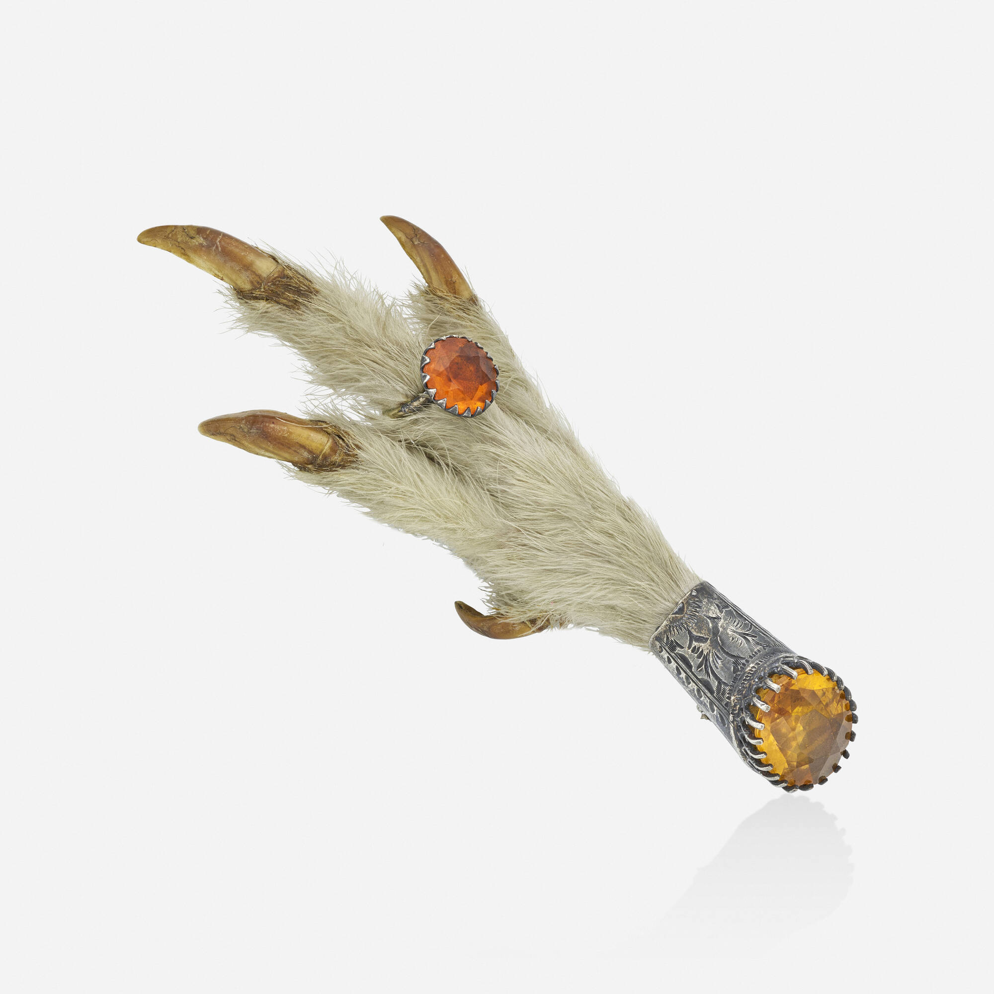 278 SCOTTISH Victorian grouse foot kilt pin brooch Jewelry Antique to Art Deco 16 April 2024 Auctions Toomey Co. Auctioneers