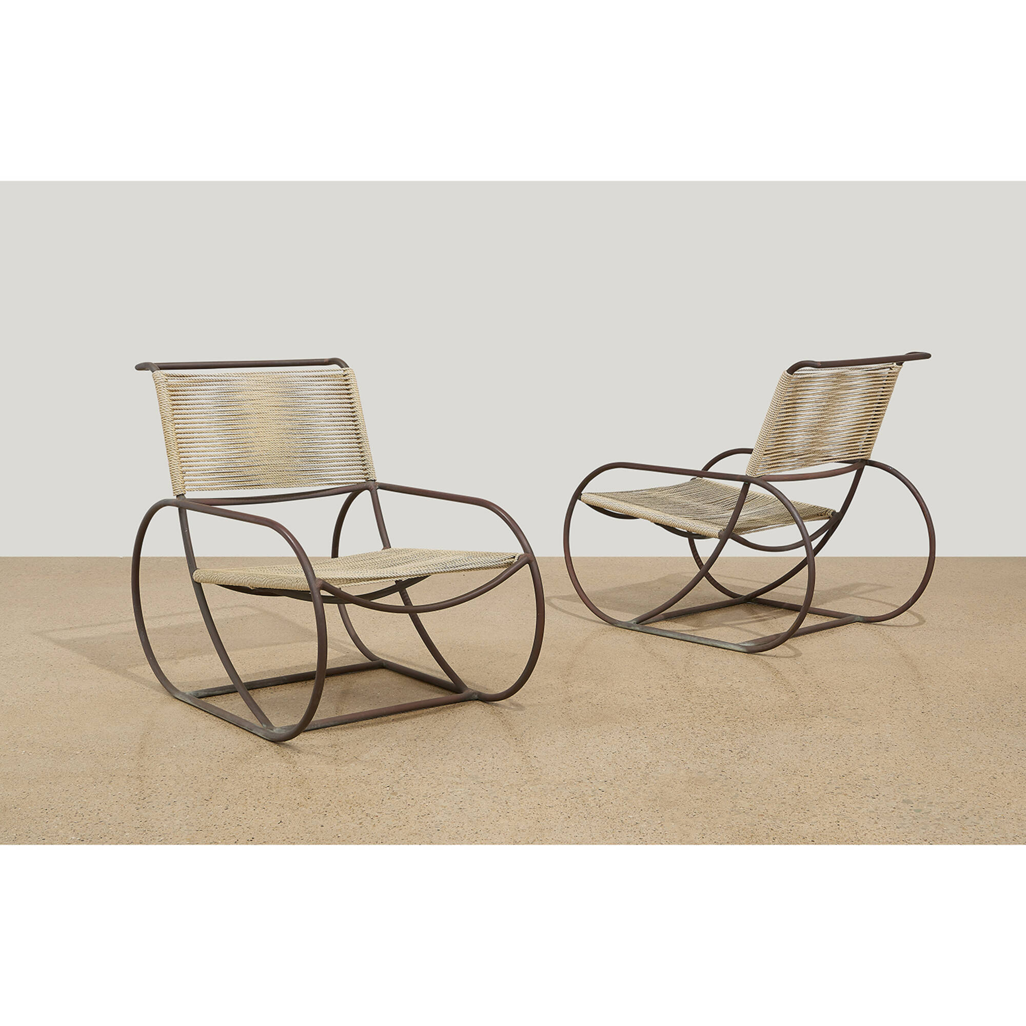283 KIPP STEWART Bronze Age lounge chairs pair model 40600 Modern Design Post War Contemporary Art 19 May 2021 Auctions Toomey Co. Auctioneers