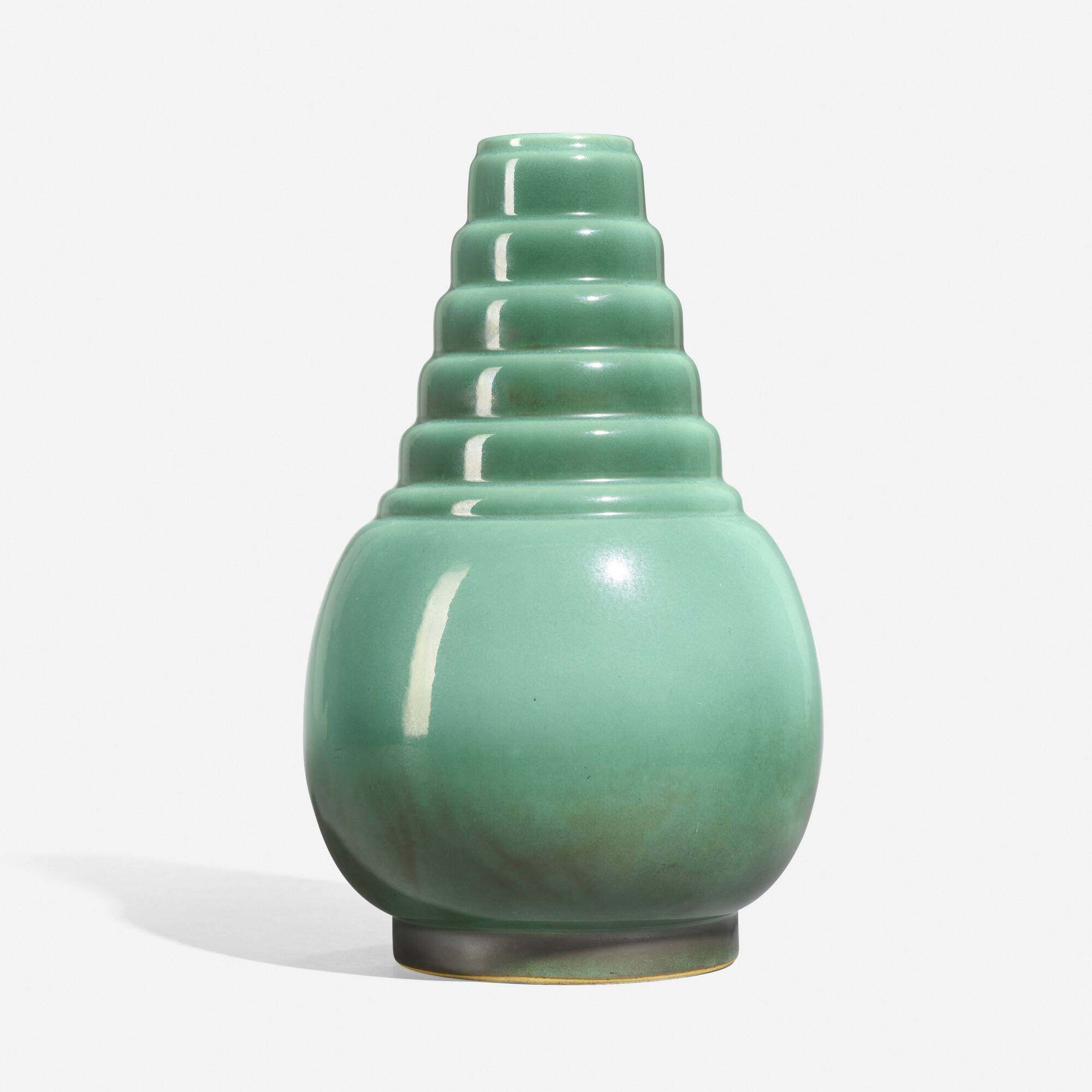 287: ROSEVILLE POTTERY, Futura The Bomb vase, model 394-12 287: ROSEVILLE POTTERY, Futura The Bomb vase, model 394-12