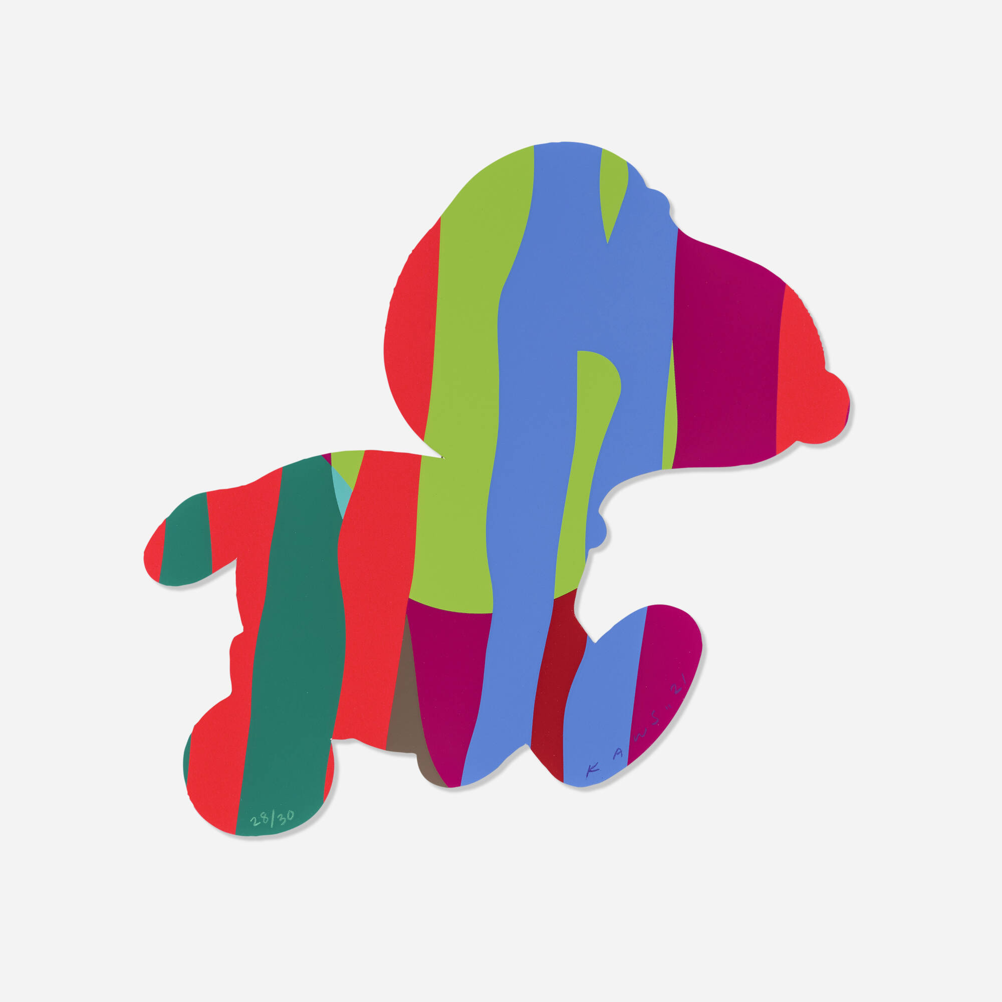 東京風紀委員会 ED30 閃か Kyne Kaws Backside works - 版画