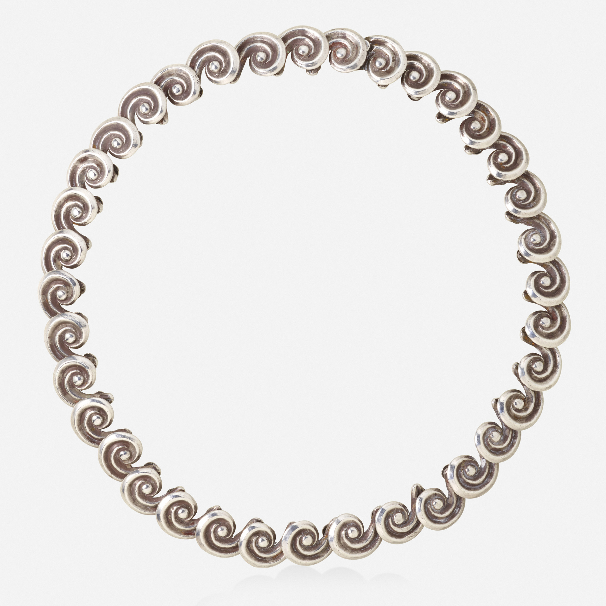 339: LOS CASTILLO, Sterling silver necklace < Jewelry