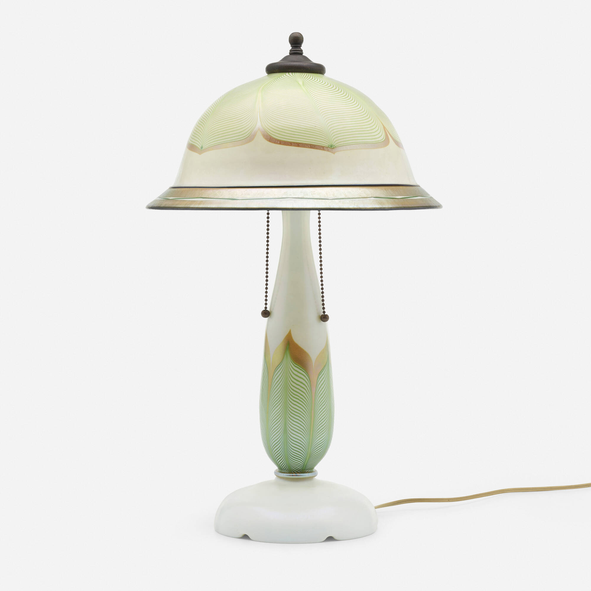 Steuben Glass Vase now a Table Lamp Steuben Glass Vase now a Table Lamp