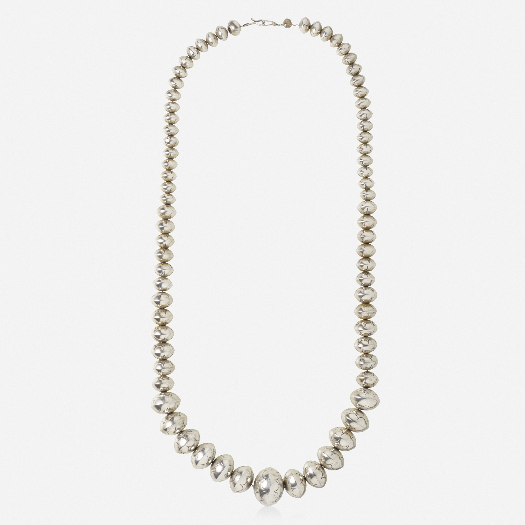 ☆TATIANA☆ Silver 925 Happy Bean Beads Necklace NZ2441 MUSINSA | TATIANA (Silver 925) Happy Bean Beads Necklace NZ2441
