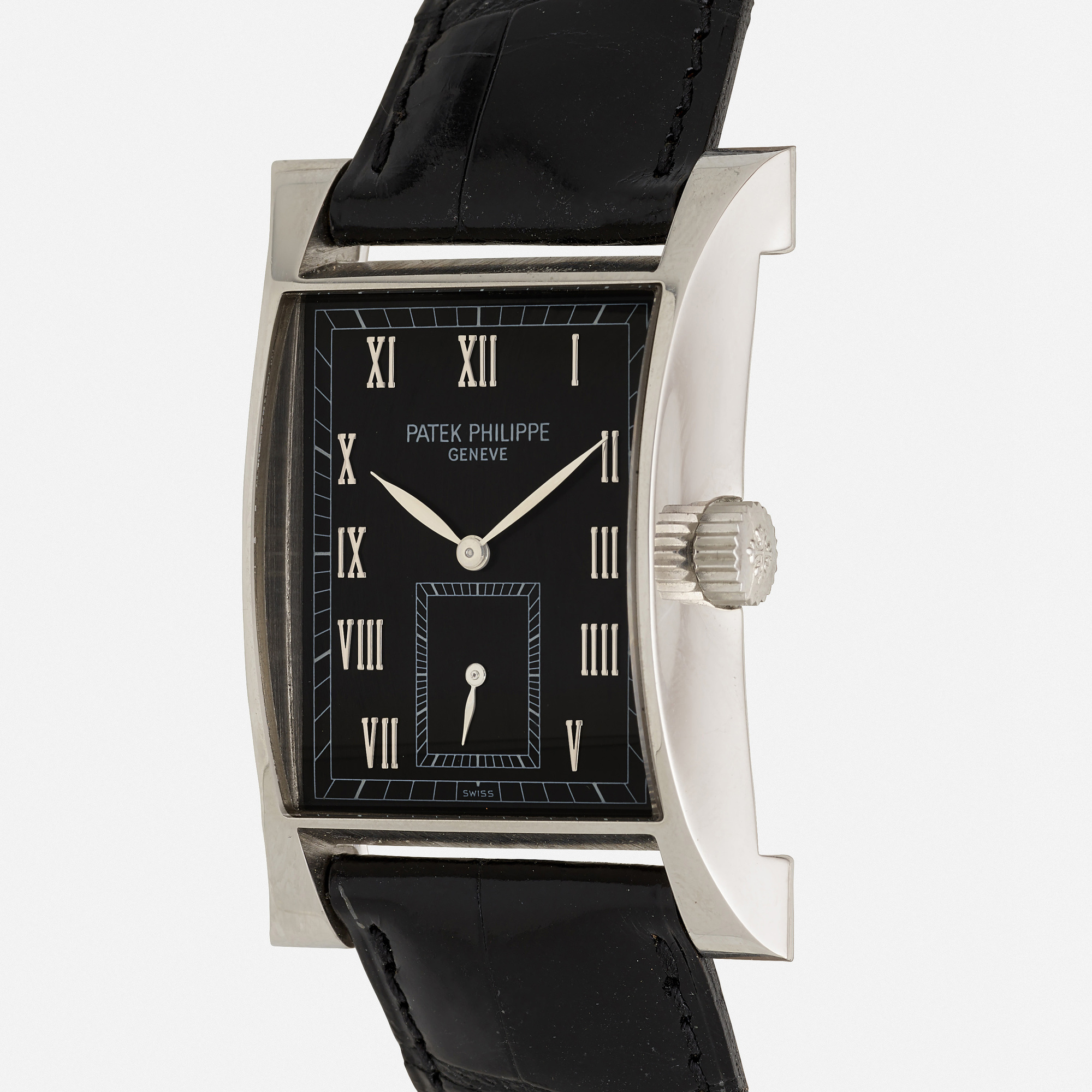 387 PATEK PHILIPPE Pagoda Limited Edition platinum wristwatch Ref. 5500P Jewelry Silver Objects of Vertu 31 May 2023 Auctions Toomey Co. Auctioneers