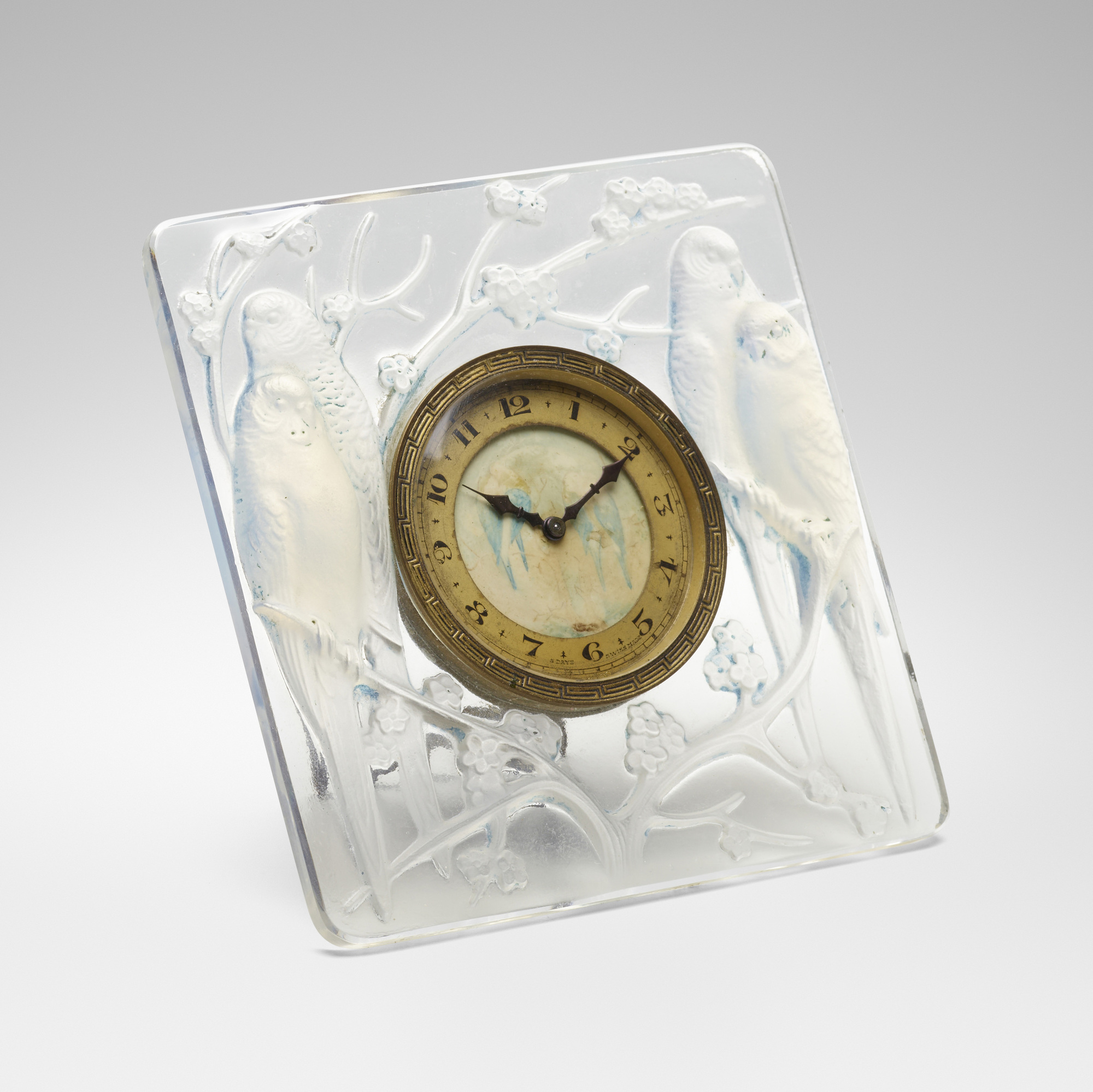 390: RENÉ LALIQUE, Inséparables eight-day clock < Art Nouveau | Art Deco  Glass & Lighting, 19 October 2023 < Auctions | Toomey & Co. Auctioneers