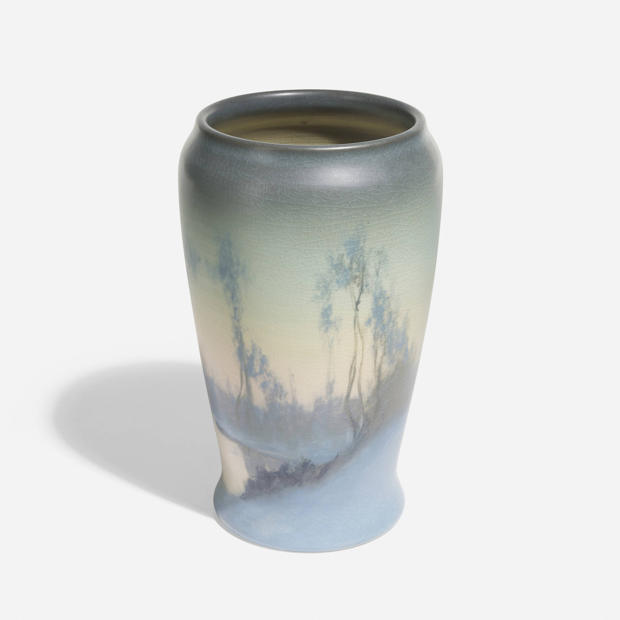 395: FRED ROTHENBUSCH FOR ROOKWOOD POTTERY, Scenic Vellum