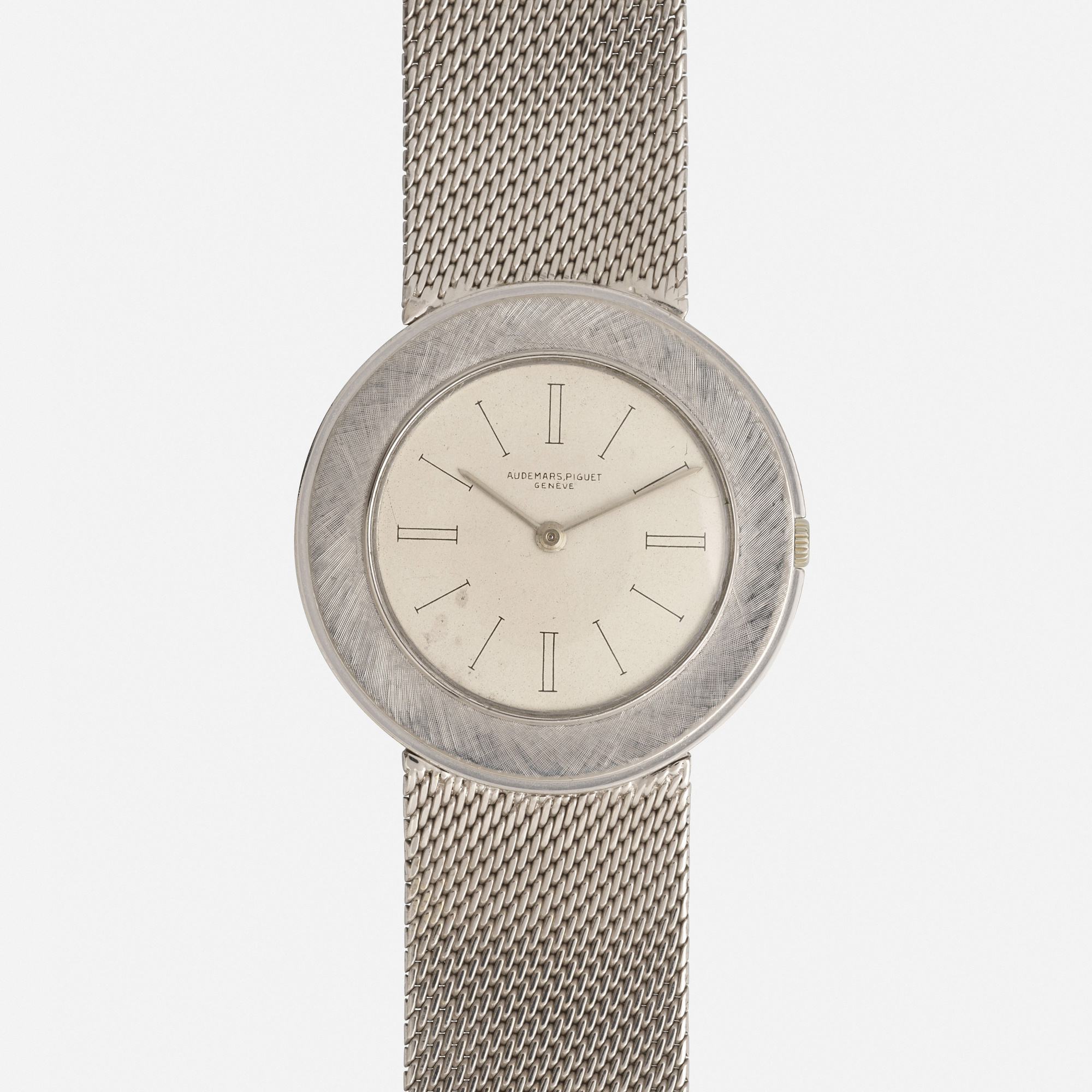 403 AUDEMARS PIGUET Disco Volante white gold wristwatch