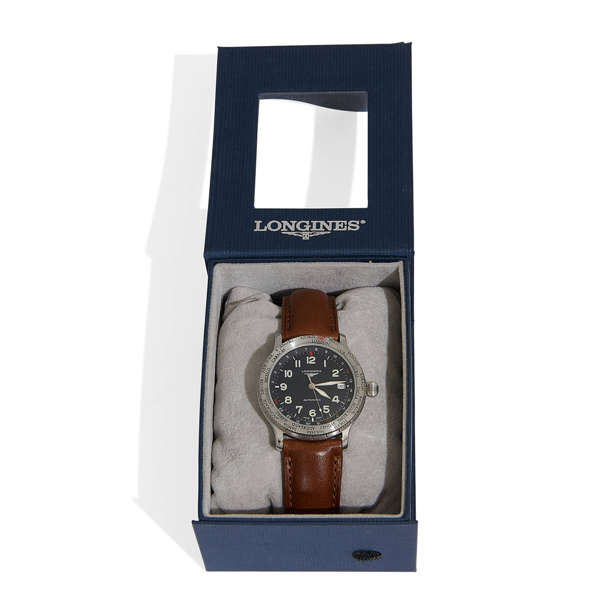 Longines world timer avigation store