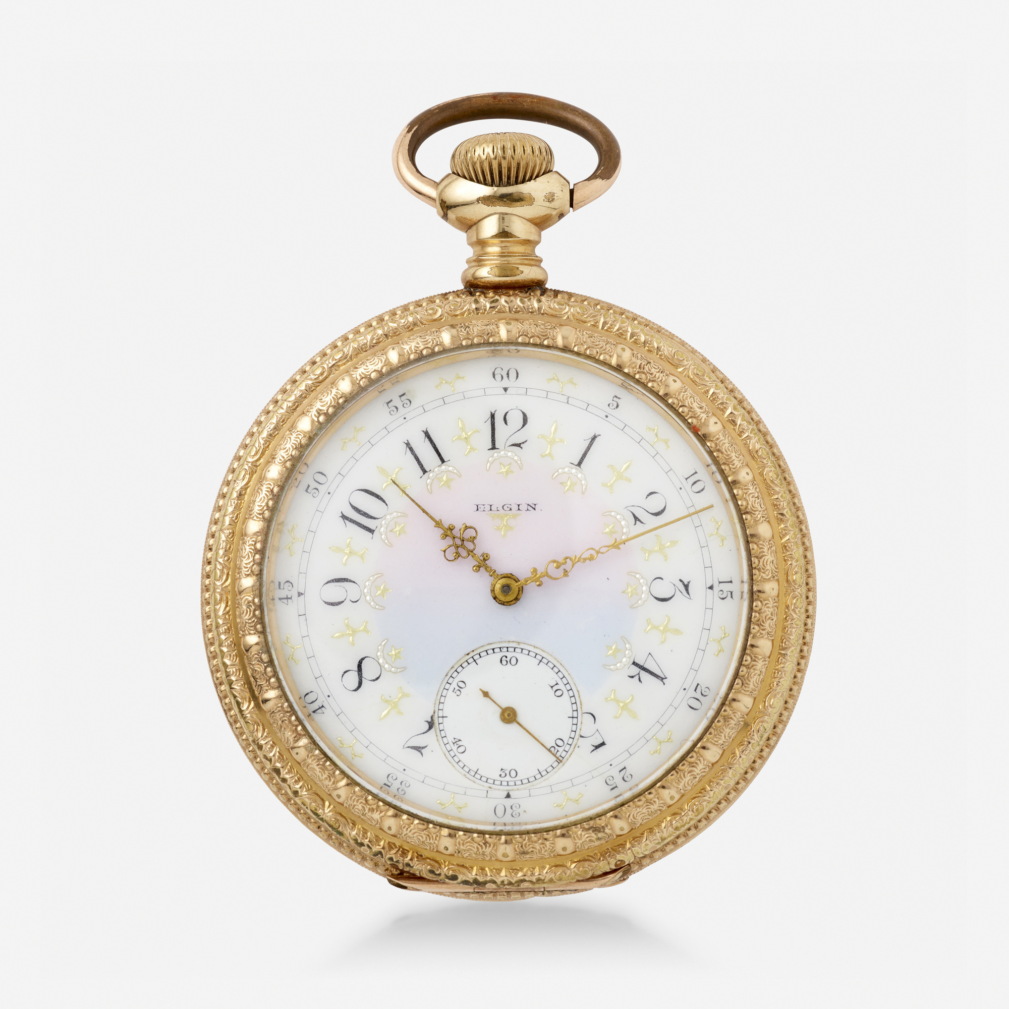 Elgin open face gold pocket watch online