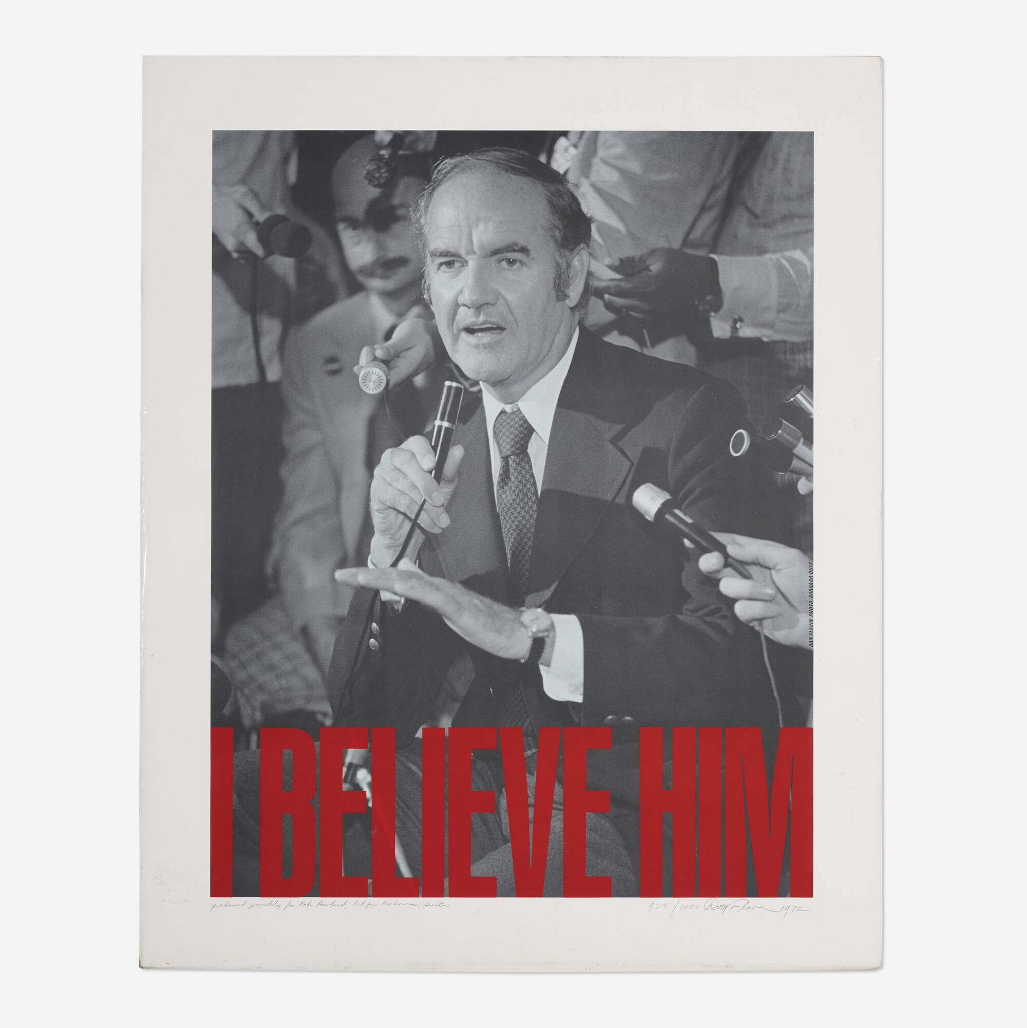割引購入 Believe I FLAVIN, DAN 533: Him 16 Multiples, & Prints < コレクション