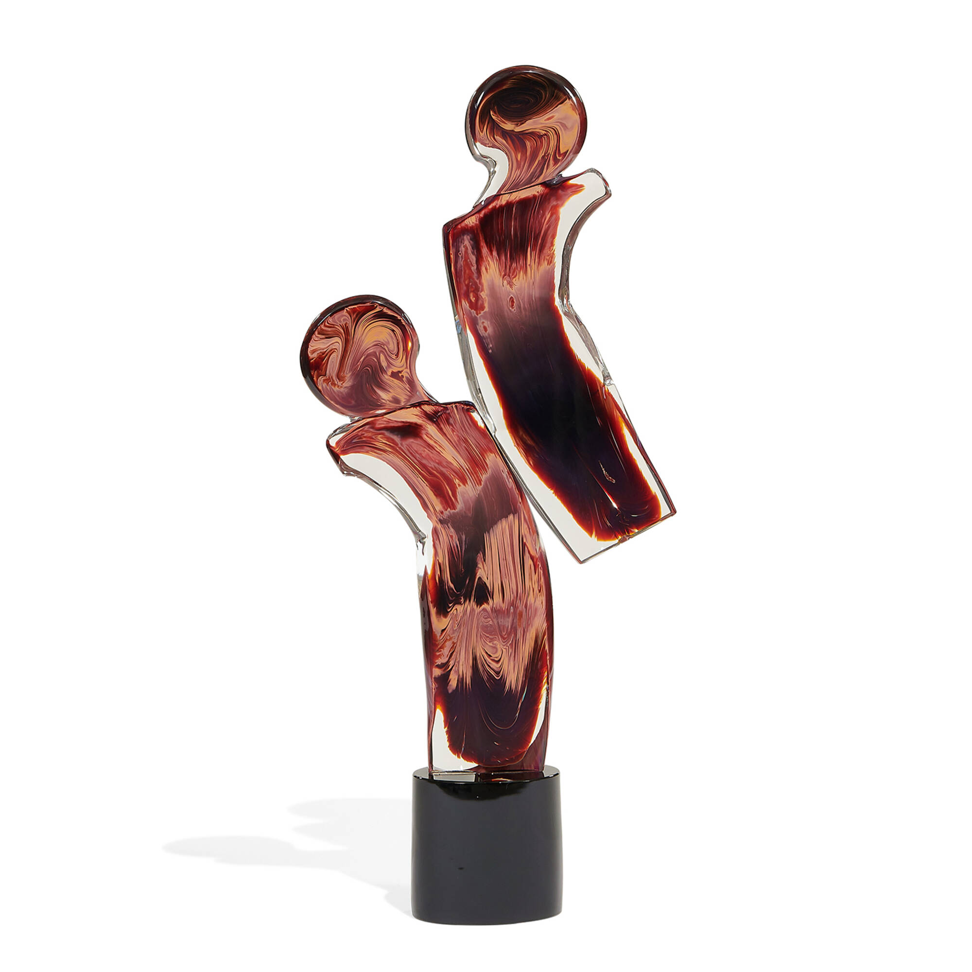 Dino Rosin, Sailboat , Glass Sculpture by Dino Rosin - For