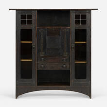 HARVEY ELLIS, ATTRIBUTION FOR GUSTAV STICKLEY, Important desk | toomeyco.com